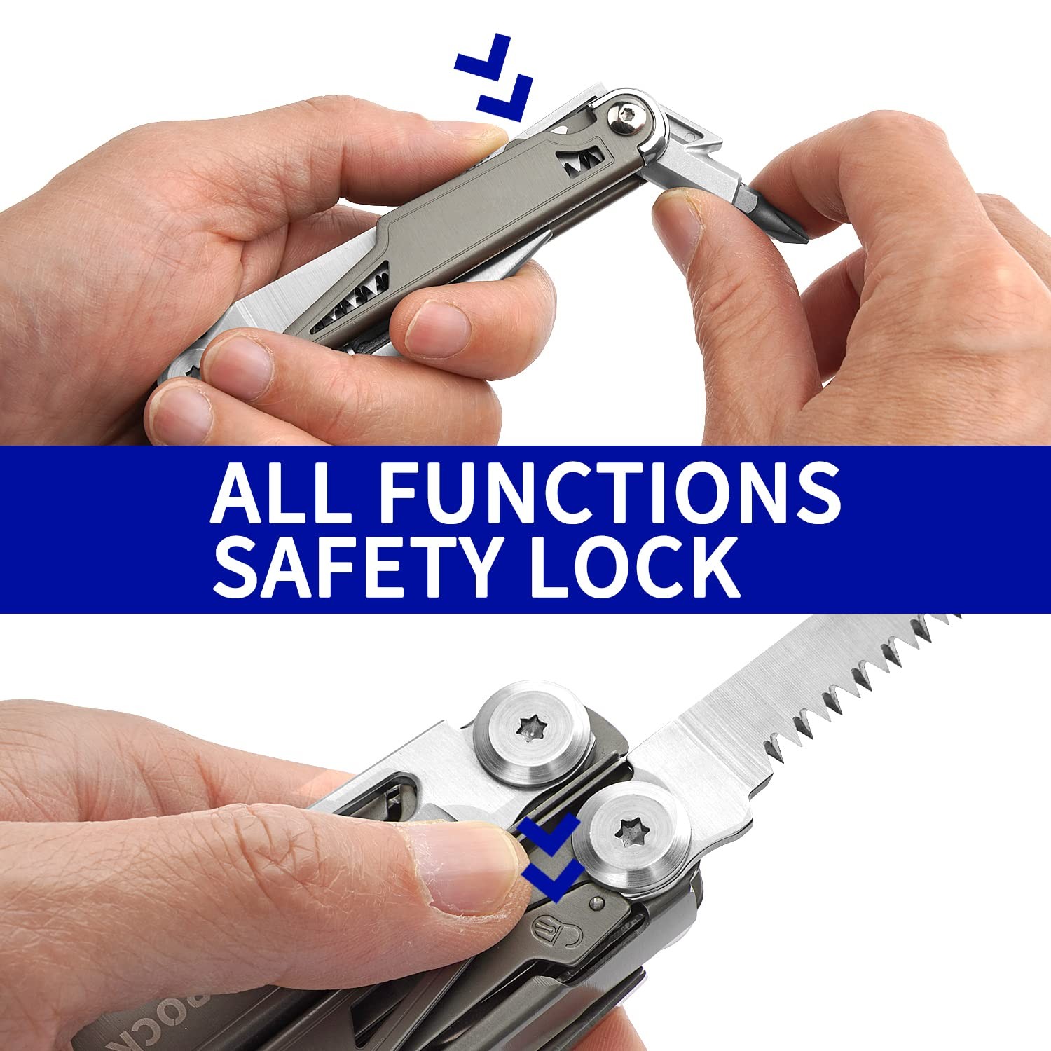 Multitool Pocket Knife Pliers Set Folding Survival Gear Tactical Tool Kit