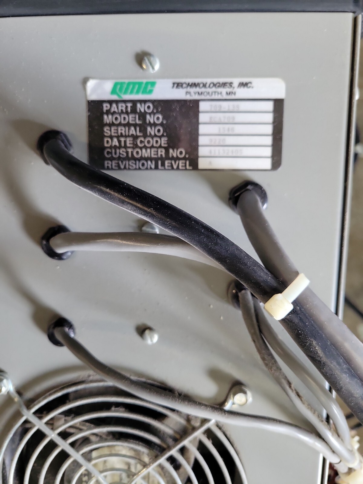 QMC Technologies 709-138 Power Supply Universal Instruments VCD 6241B