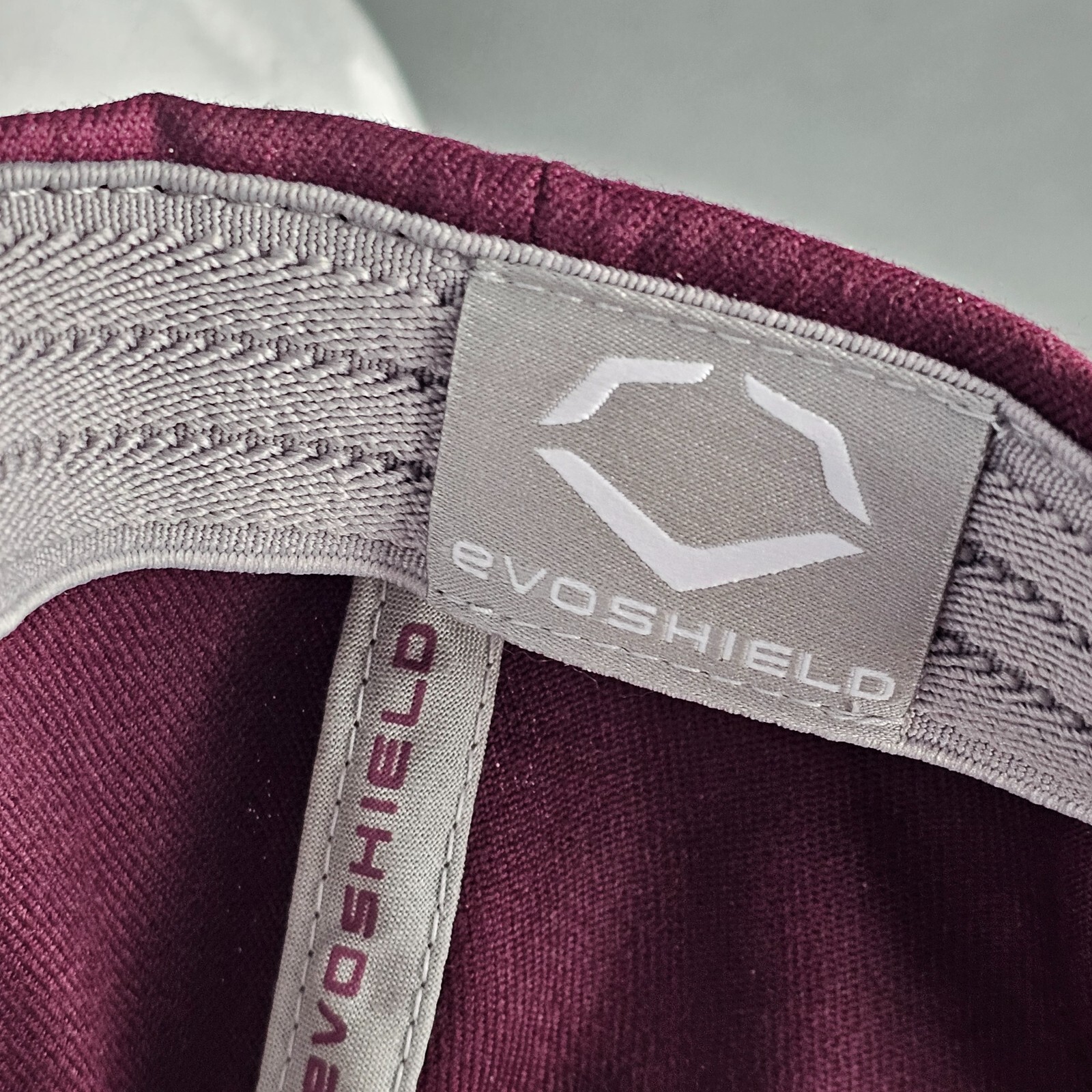 Evoshield Embroidered Cap Hat Maroon FlexFit Snapback OSFA