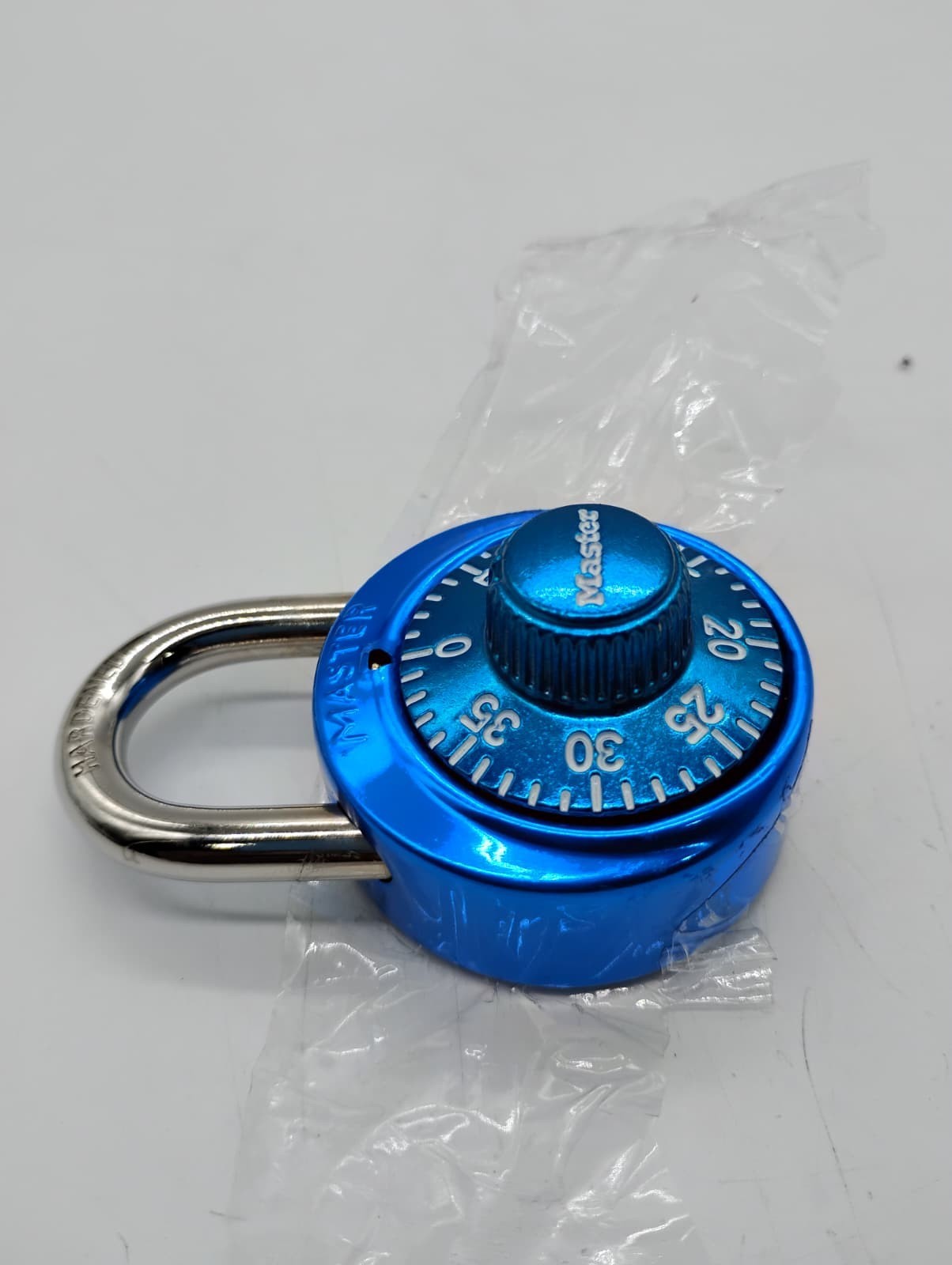 Master Lock 1530DCM Locker Combination Padlock Blue Dial School Gym Lock