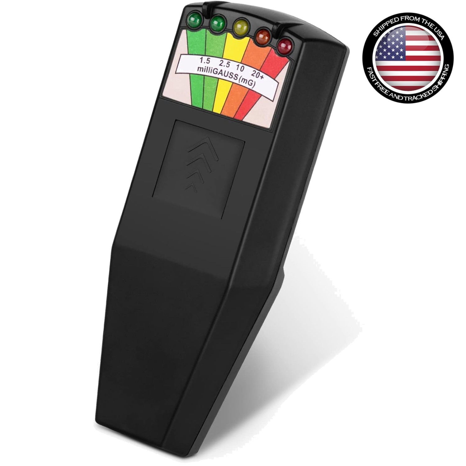 EMF Meter, 5 LED Magnetic Field Detector, Ghost Hunting Equipment Tester for Hom