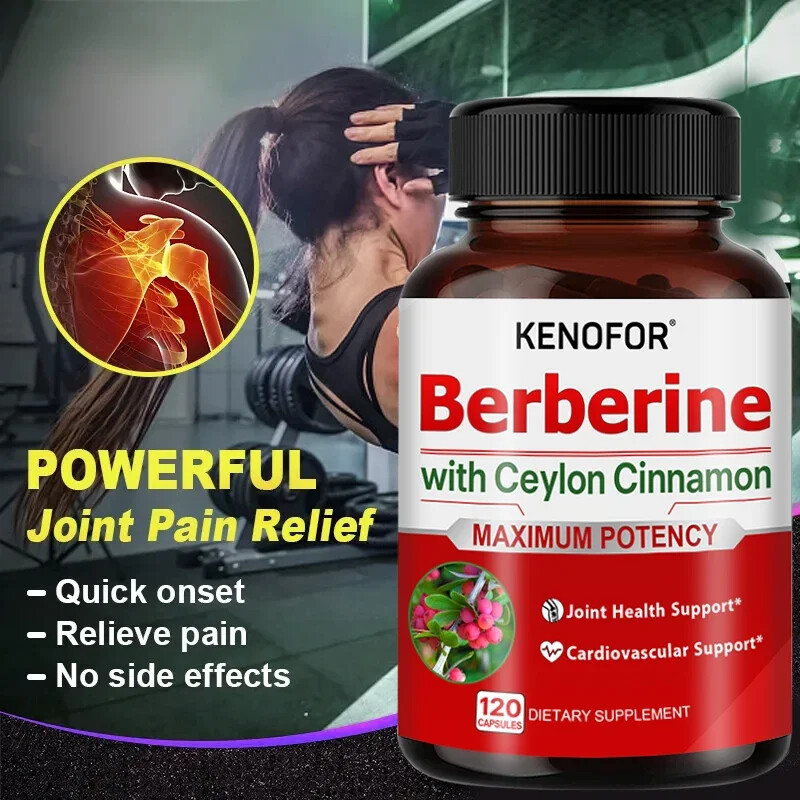 Berberine Ceylon Cinnamon - Healthy Immune System Supplement Capsules