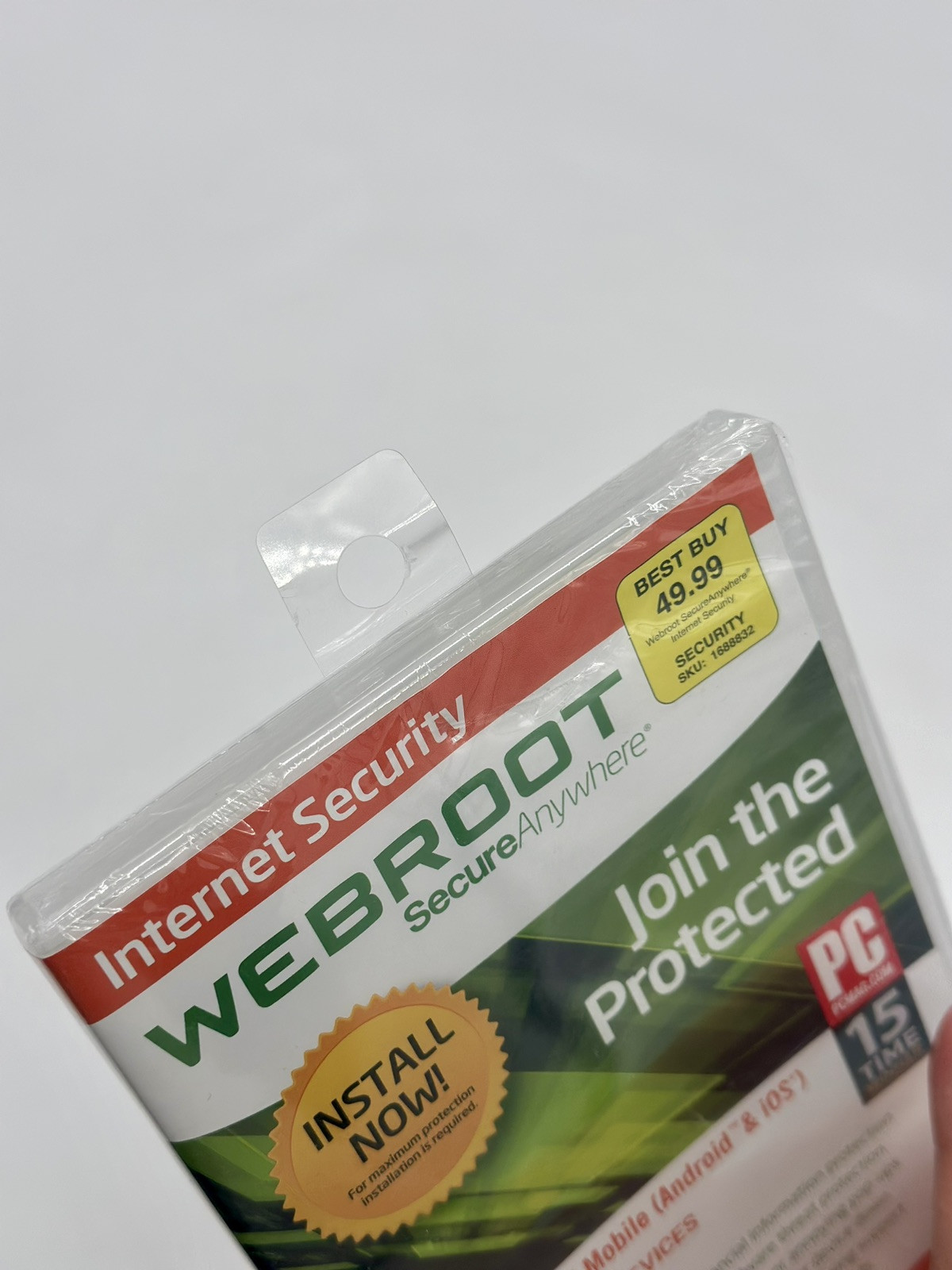 Webroot Internet Security with Antivirus 3 Devices PC Mac and Mobile NEW Sealed