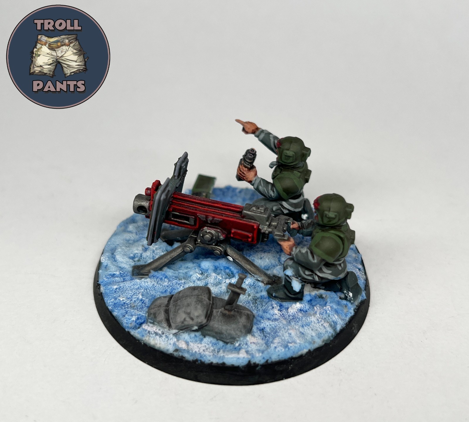 Warhammer 40k - Astra Militarum - Heavy Bolter Support Base