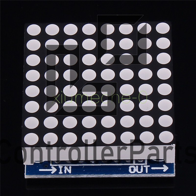 DIY MAX7219 Dot Matrix Module MCU Control Led Display Module kit For Arduino