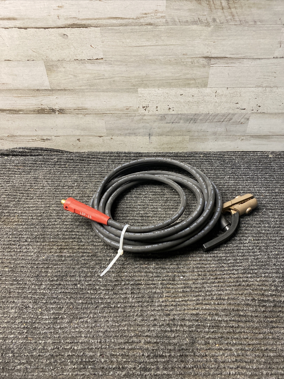 Genuine Tweco 200 Amp Electrode Holder A-532 to LDP-25 Red 15ft Cable