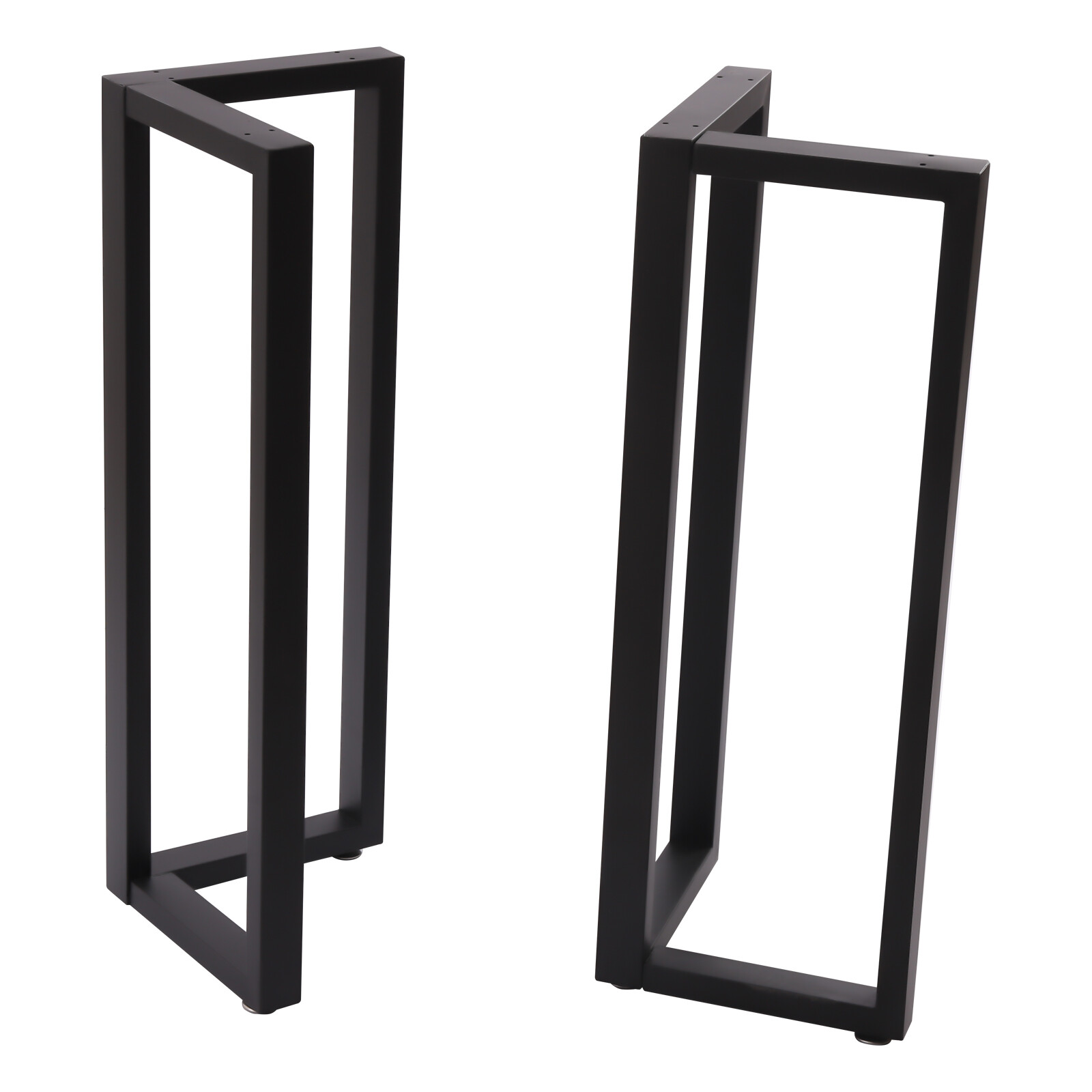 35 Inch Industrial Table Leg Metal V-shape Frame Leg 2pcs for Coffee Table/Bench