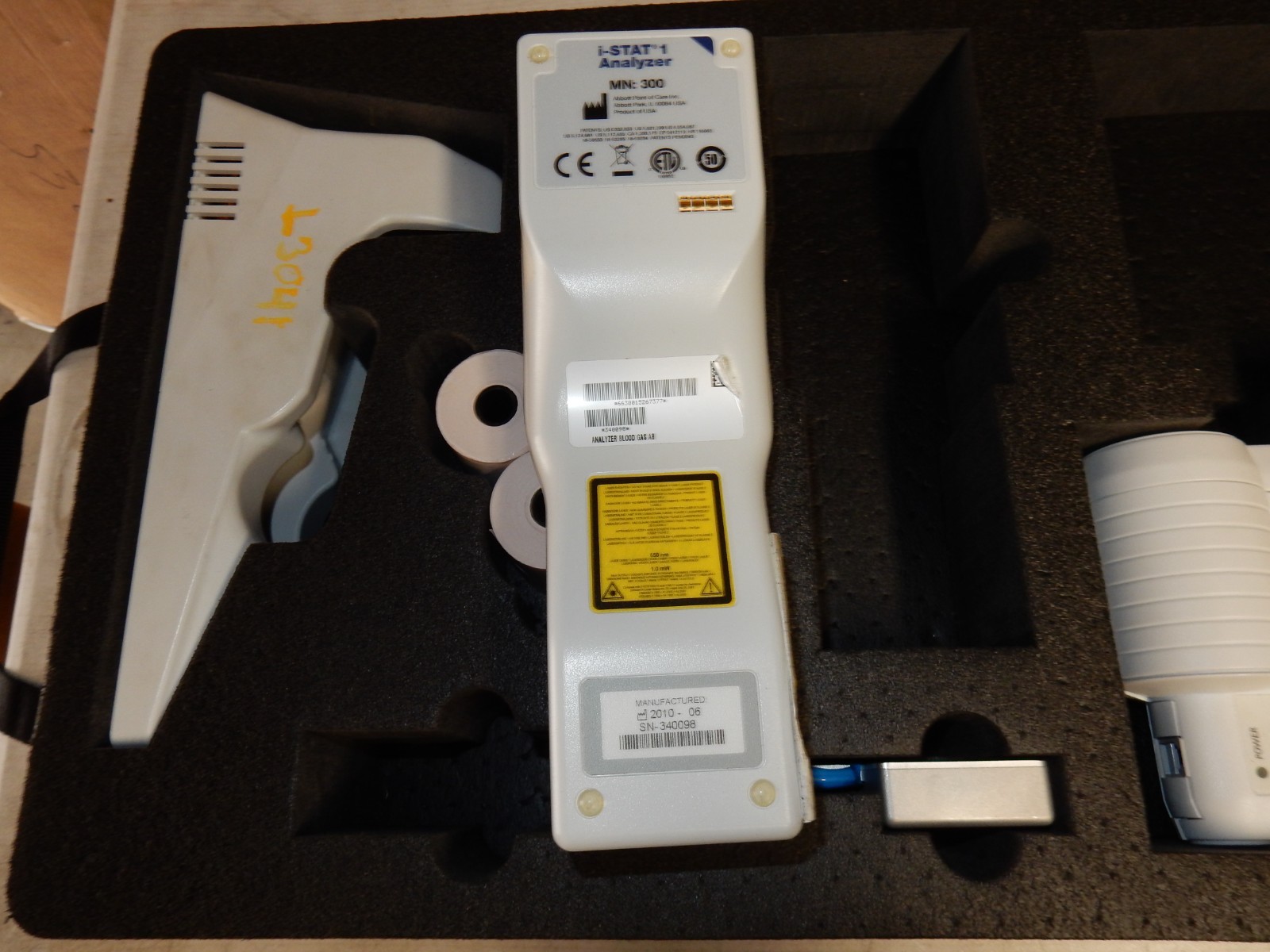 Abbott i-STAT 1 300 Chemistry Analyzer System Complete Set + Warranty