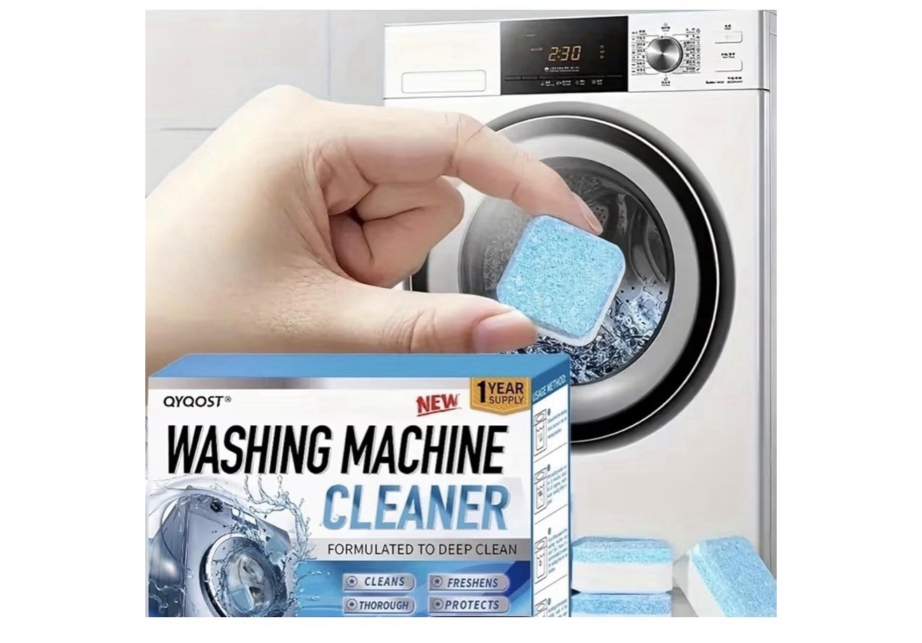 Washer Machine Cleaner Tablets 8 Pack Deep Cleaning Tablets Front Top Load