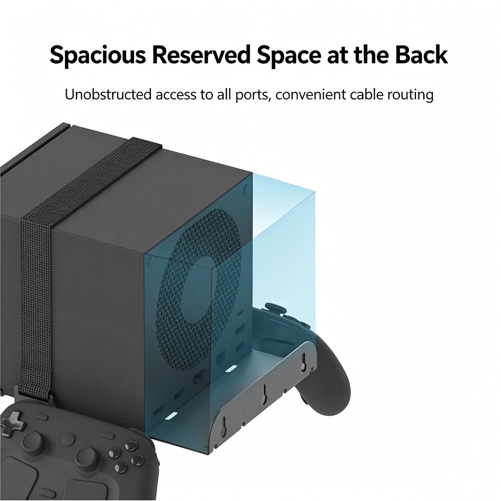 Stainless Steel Wall Mount Holder For Steam Machine Controller 2nd Gen Support