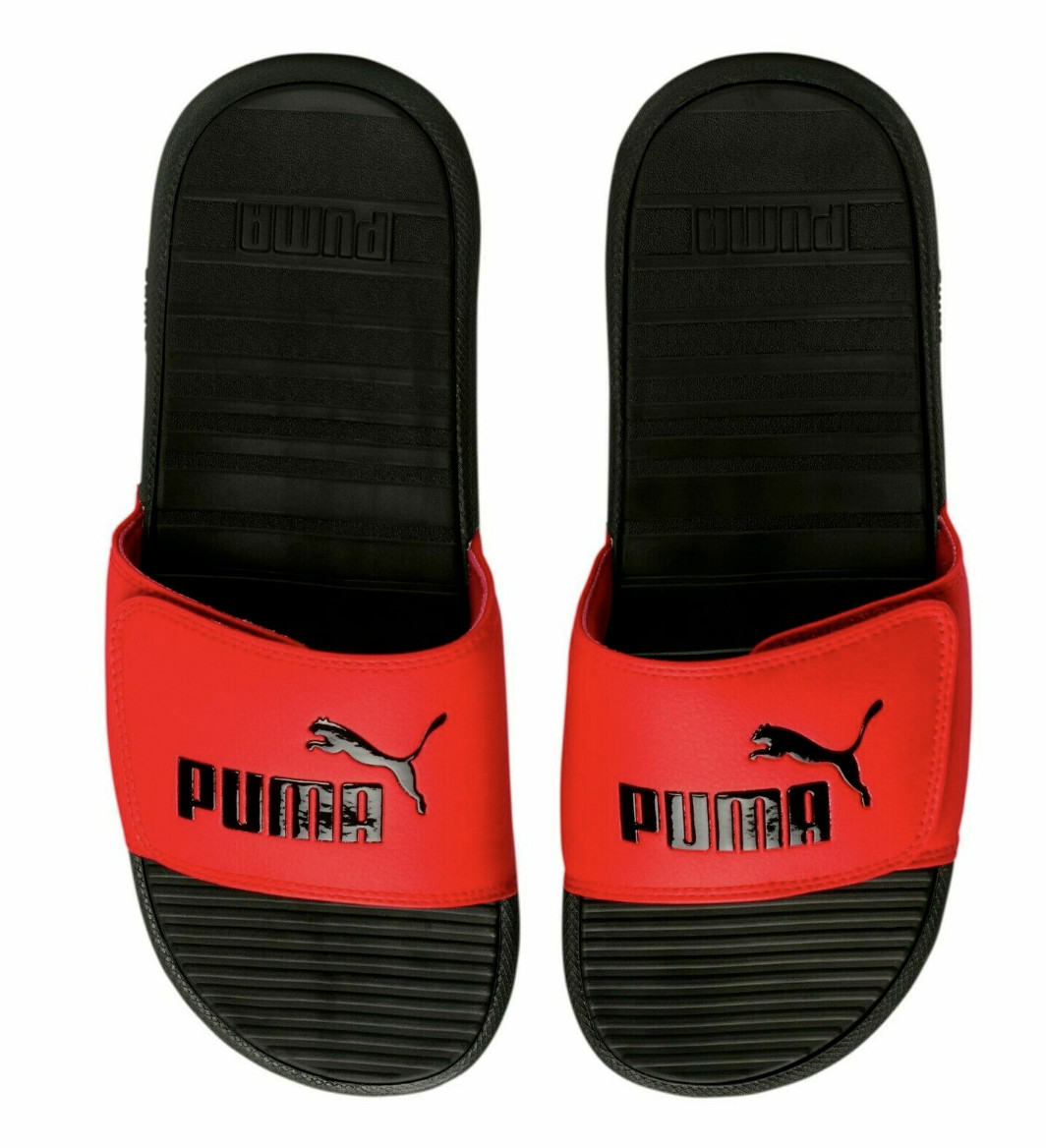 New PUMA Men's Cool Cat V Sport Slides Athletic Sandals 9 10