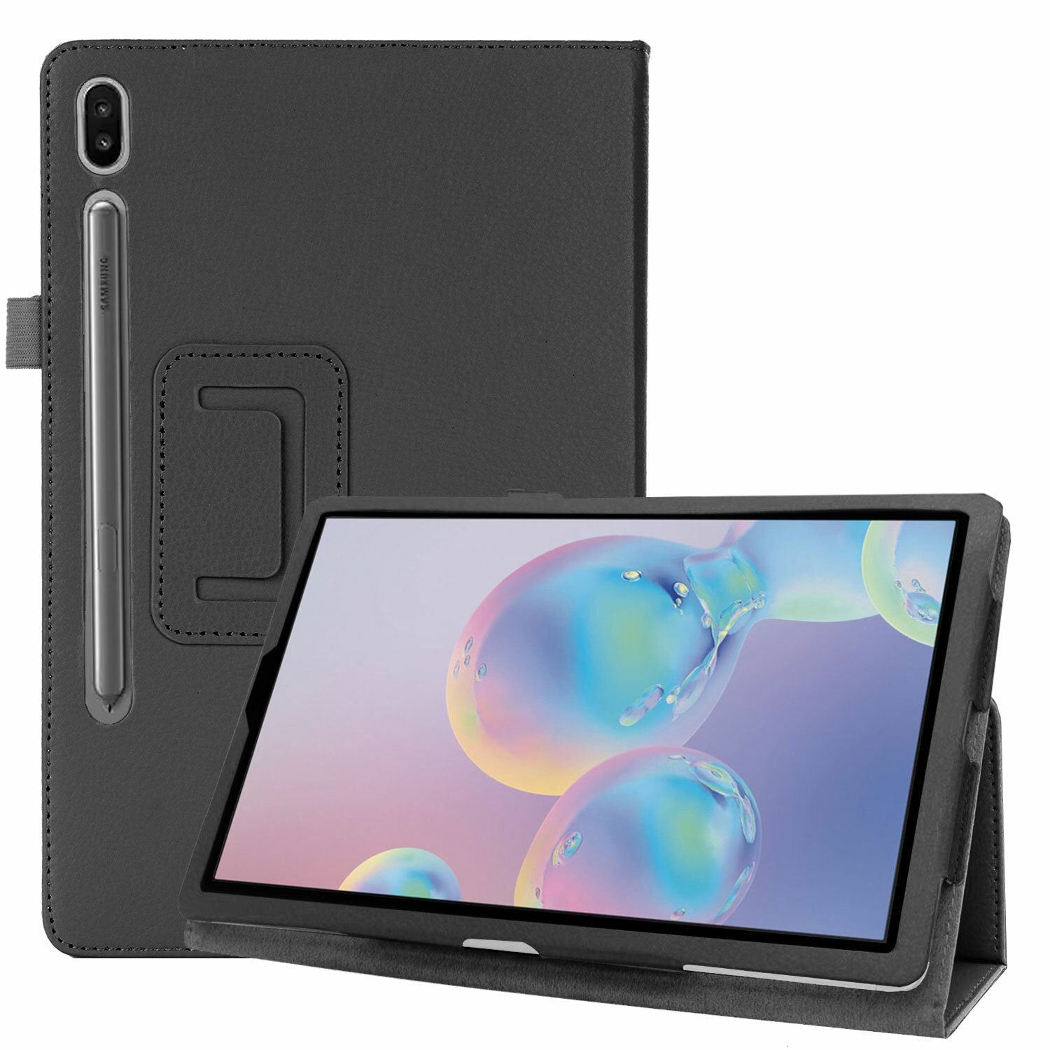 For Galaxy Tab S9 FE 5G / S9 Plus 12.4 inch/ Tab S9 11" Folio Case Cover Stand