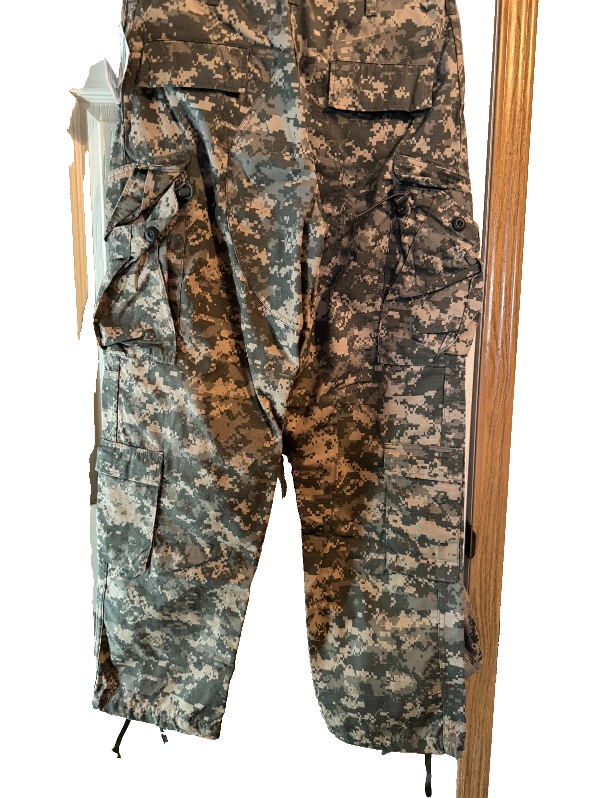 US Army Combat Trousers Men Medium Short Camo Cargo Military Uniform Pants NWT