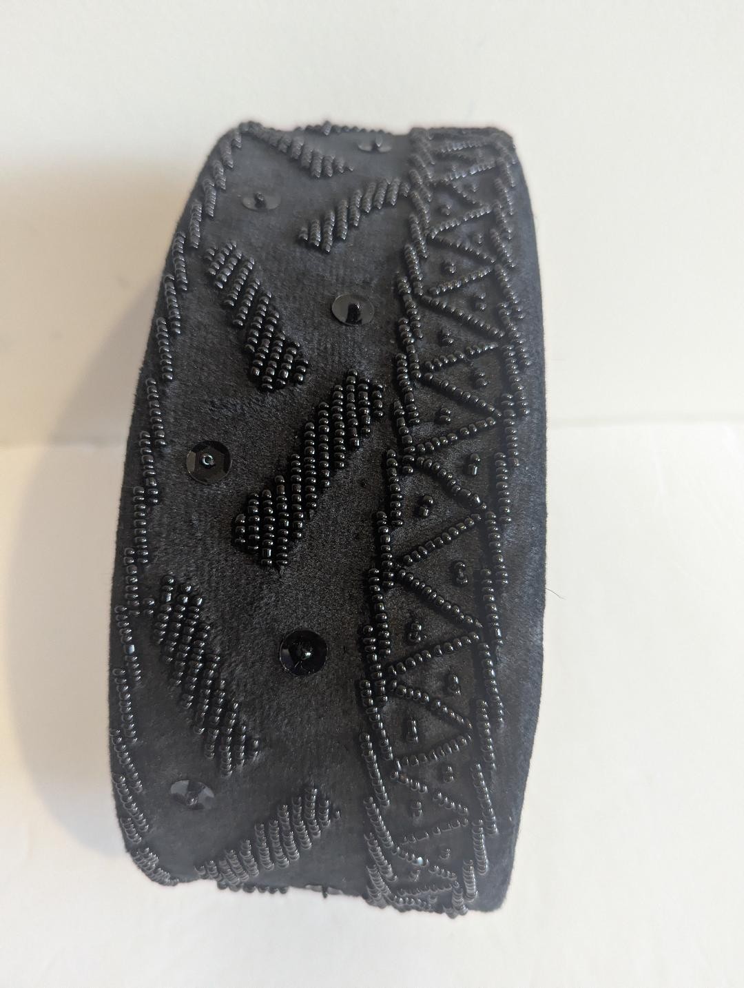 African (Nigerian) Velvet Hat (black)