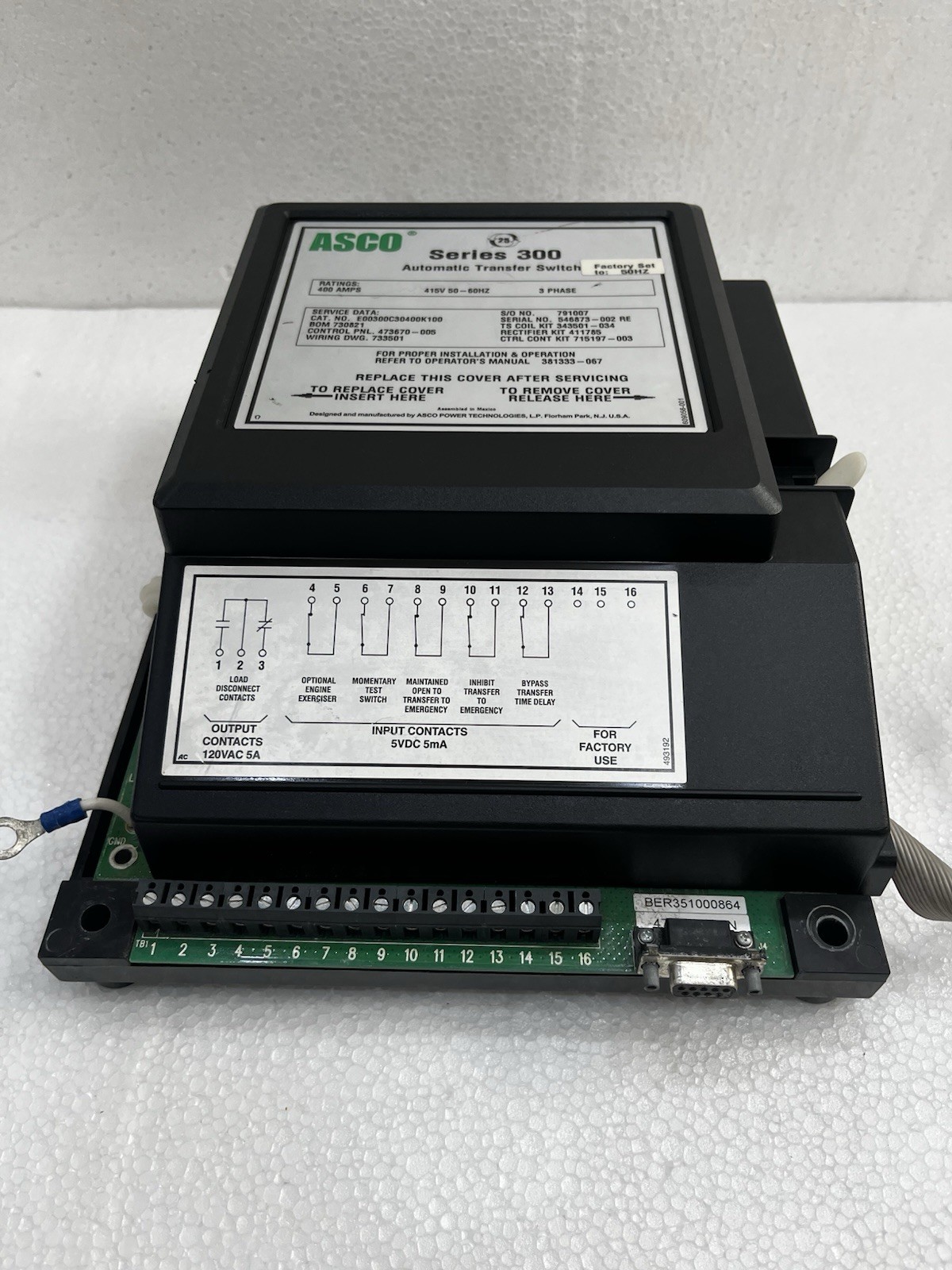 ASCO Series 300 Automatic Transfer Switch