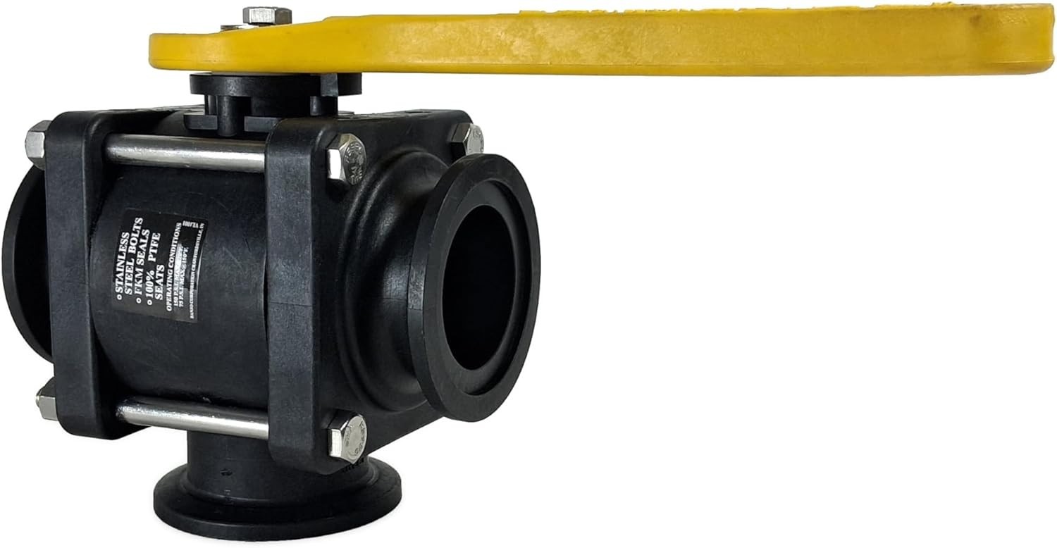 OEM Multiquip WT5 Water Trailer VALVE 3-Way, # 49665