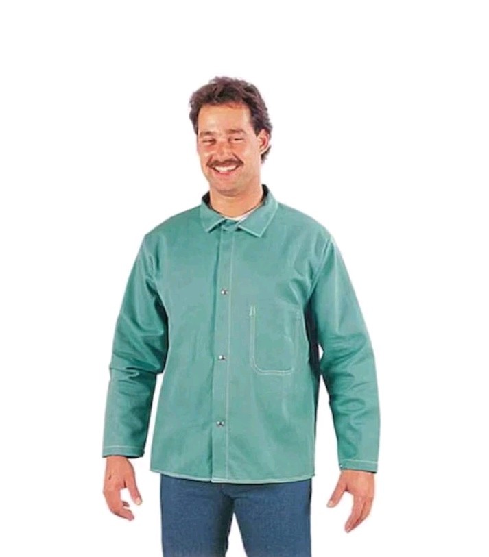 Steel Grip GS 16750 Fr Jacket, Xl, 12 Oz Cotton, Snaps Closure, 33X424