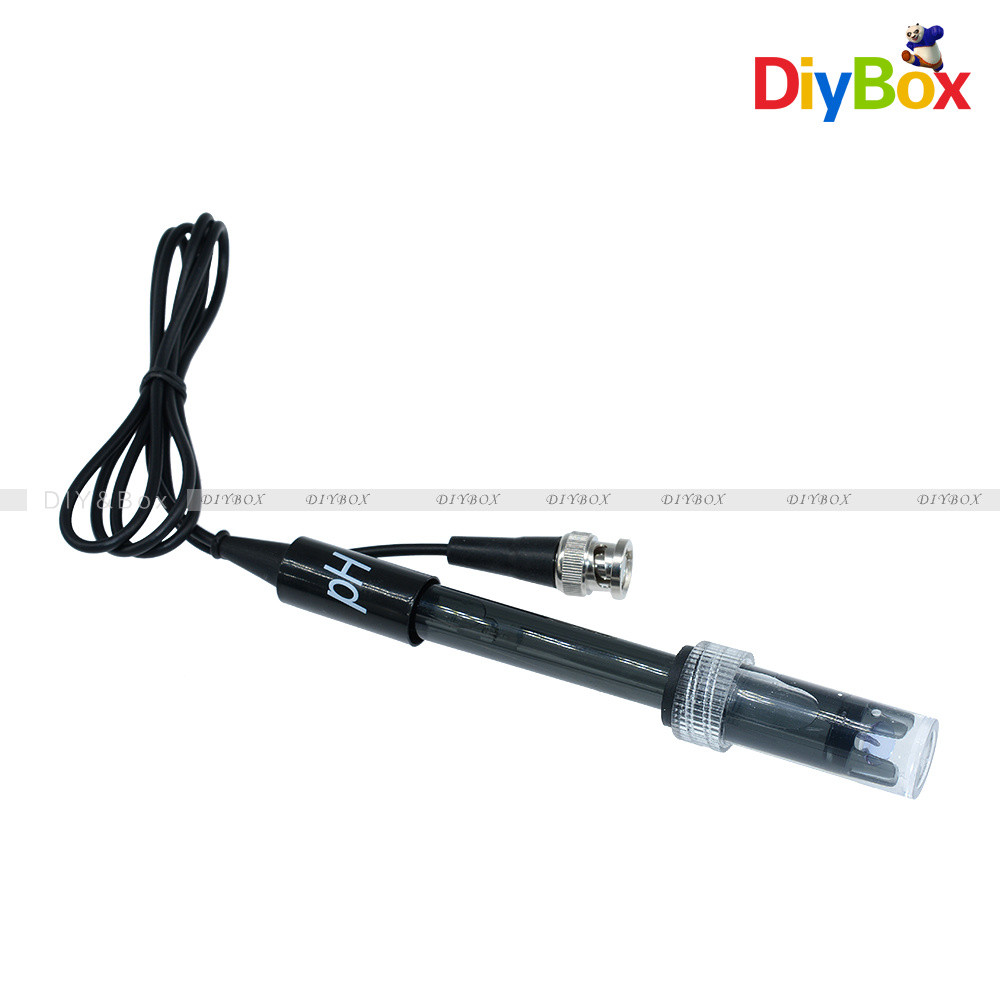 Liquid PH0-14 Value Detect Sensor Module + PH Electrode Probe BNC for Arduino