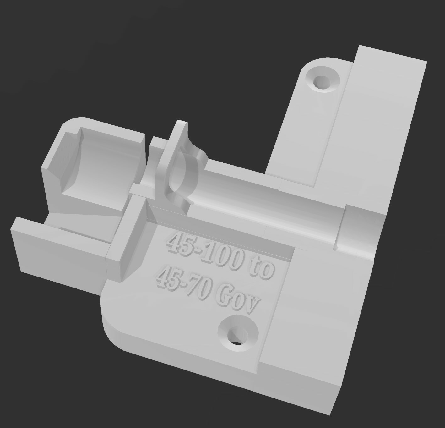45-100 to 45-70 Gov jig tooling brass trimming cut off