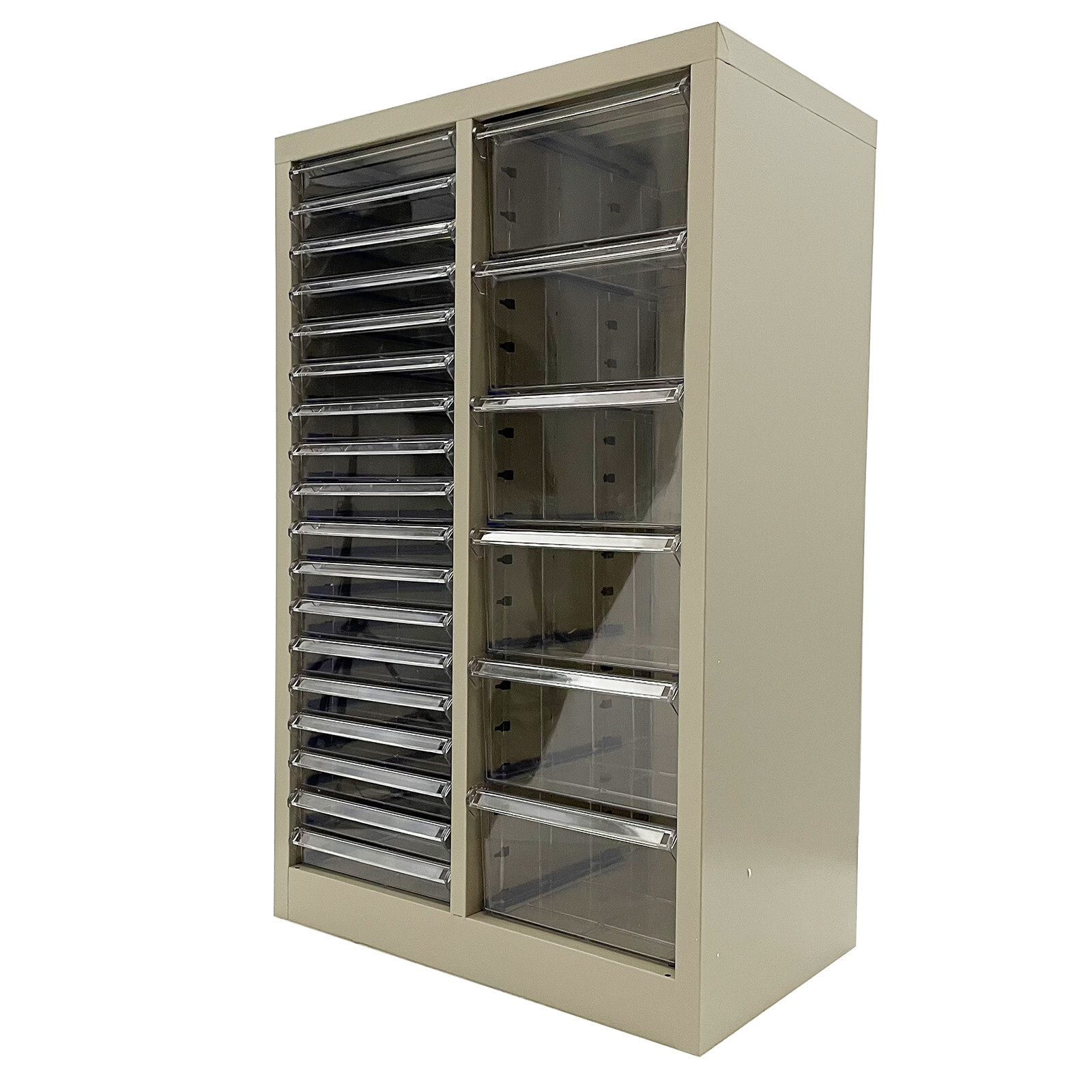 24 Drawer Filing Cabinet Office Document Paper Storage File Container