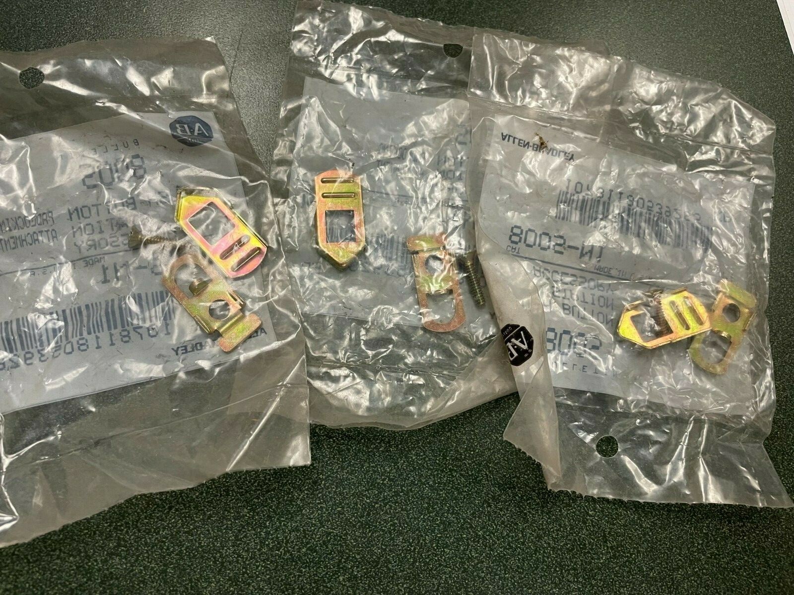 3 per Lot - Allen Bradley 800S-N1 Ser A Locking Attachment (New in sealed Bag)