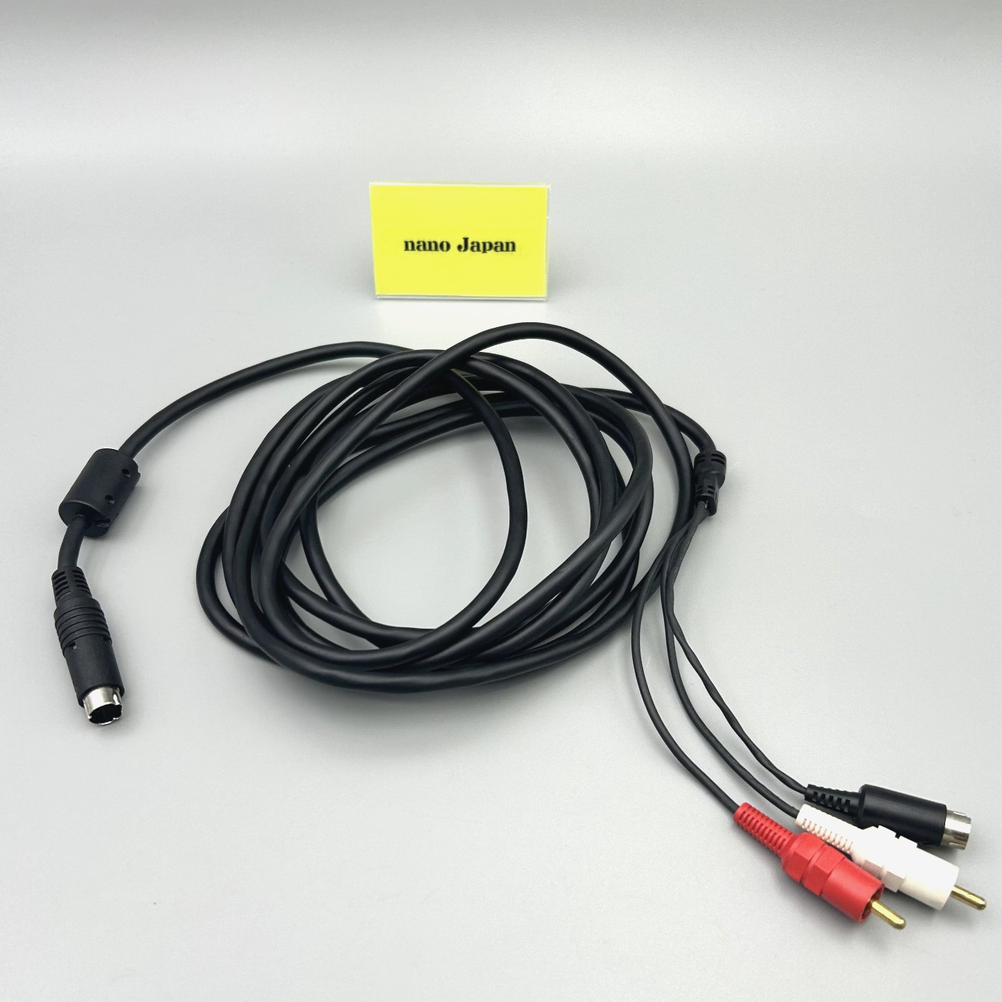 Sega Saturn S-Video Cable HSS-0105 Authentic Genuine SEGA Accessory Used Japan