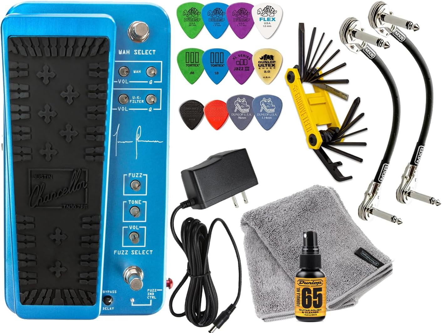 JIM DUNLOP JCT95 Justin Chancellor Cry Baby Wah, Filter, Fuzz Electric Guitar Ef