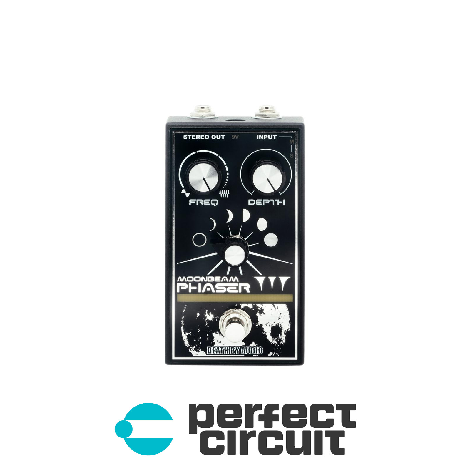 Death By Audio Moonbeam Stereo Phaser Pedal EFFECTS - NEW - PERFECT CIRCUIT