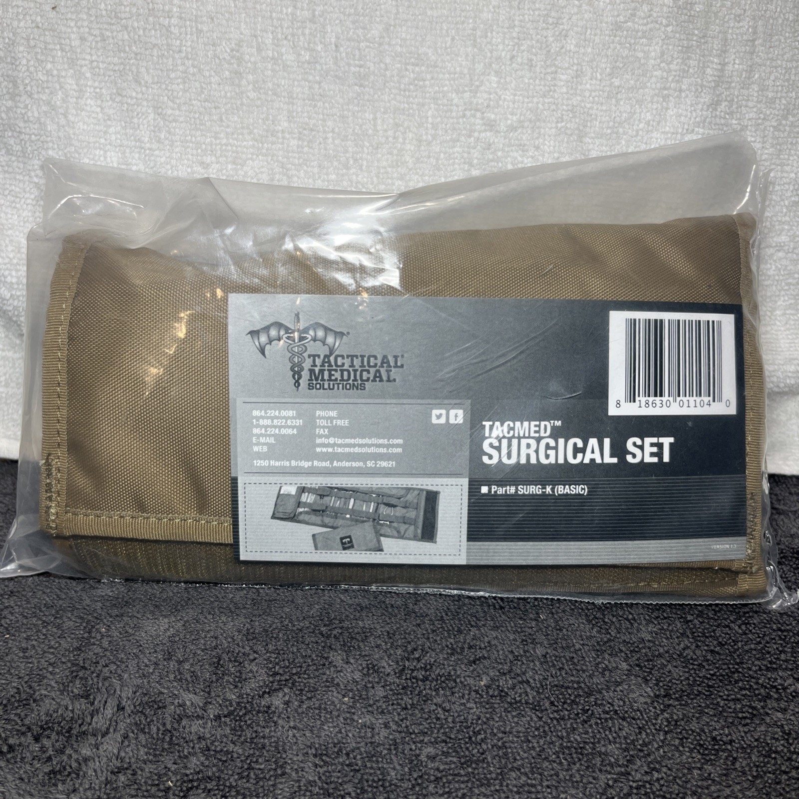 TACMED Solutions Kit/ Field Kit/ New/ Sealed L