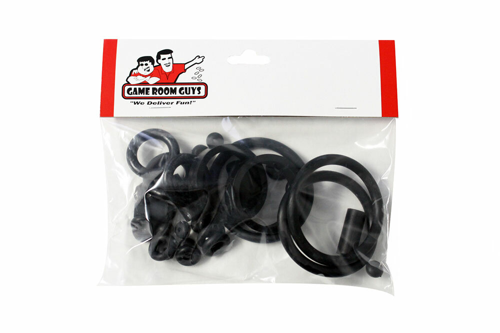 Stern Walking Dead Pro Pinball Machine Replacement Repair Rubber Ring Kit Black