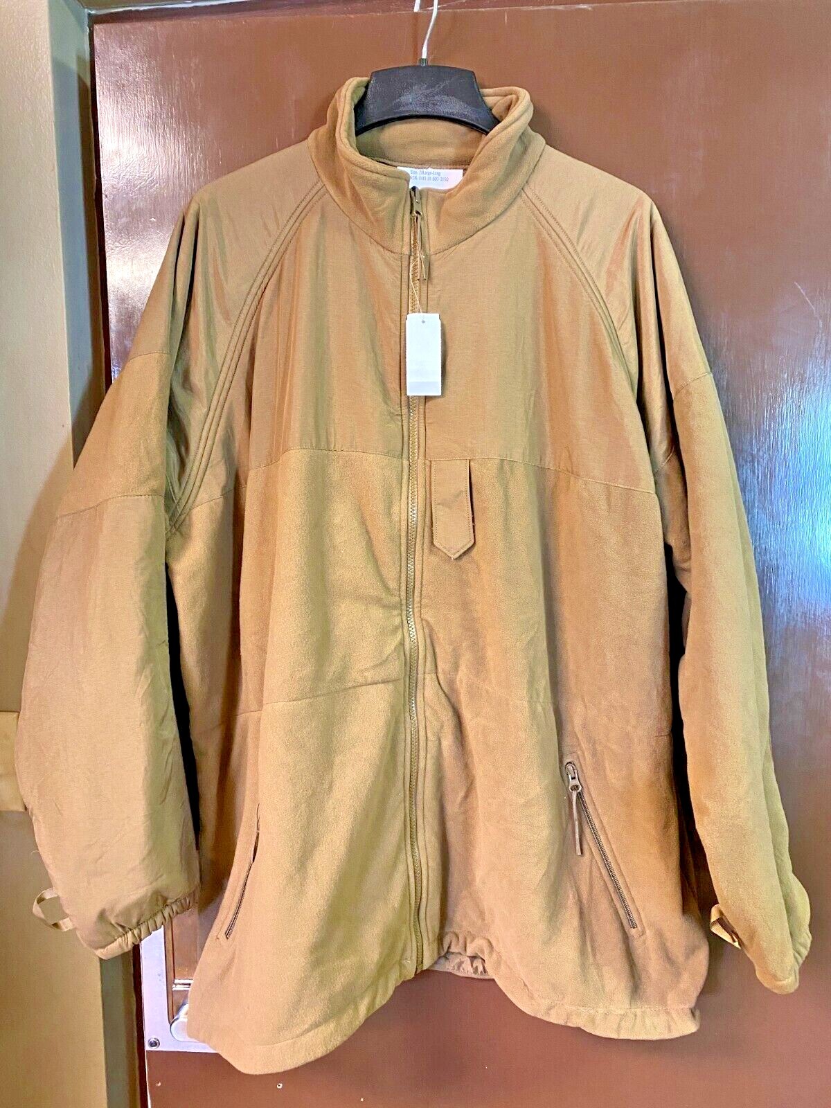 New U.S. Navy Coyote Parka Liner - 2XLarge/Long NSN # 8415-01-607-3090