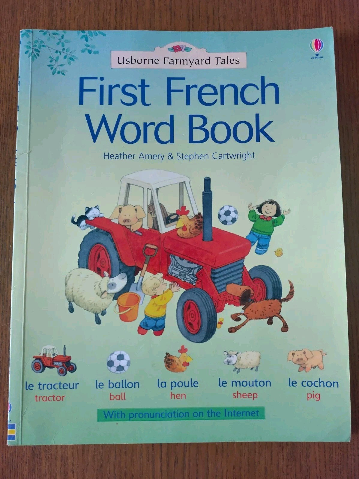 Learn French Books X3 - Usborne First French, Harry Learns French and First...
