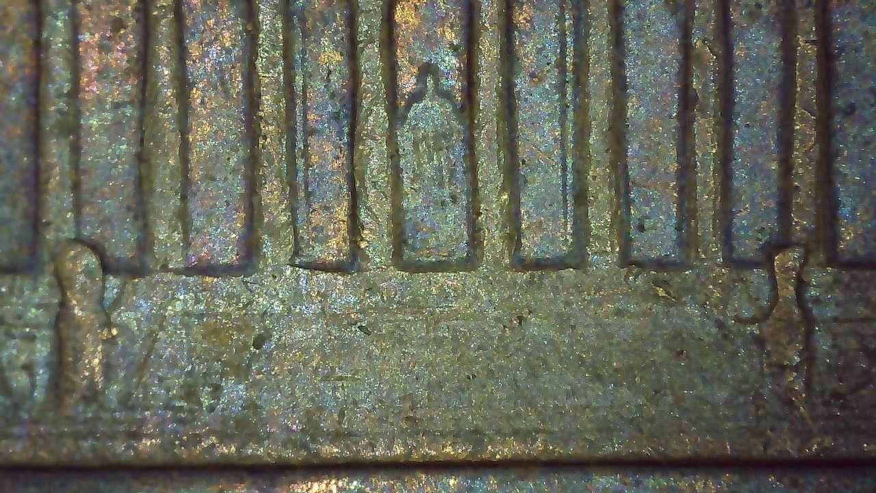1974 D Lincoln Penny toned