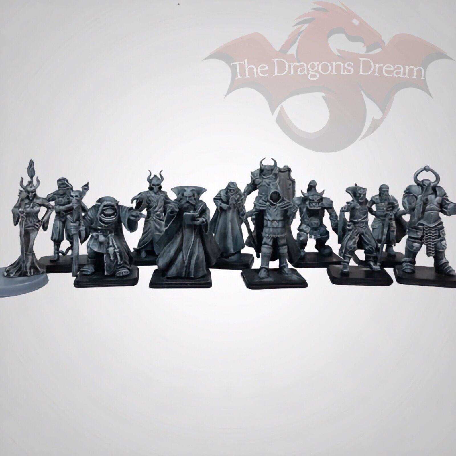 HeroQuest Bosses Miniatures – Resin Tabletop RPG Figures