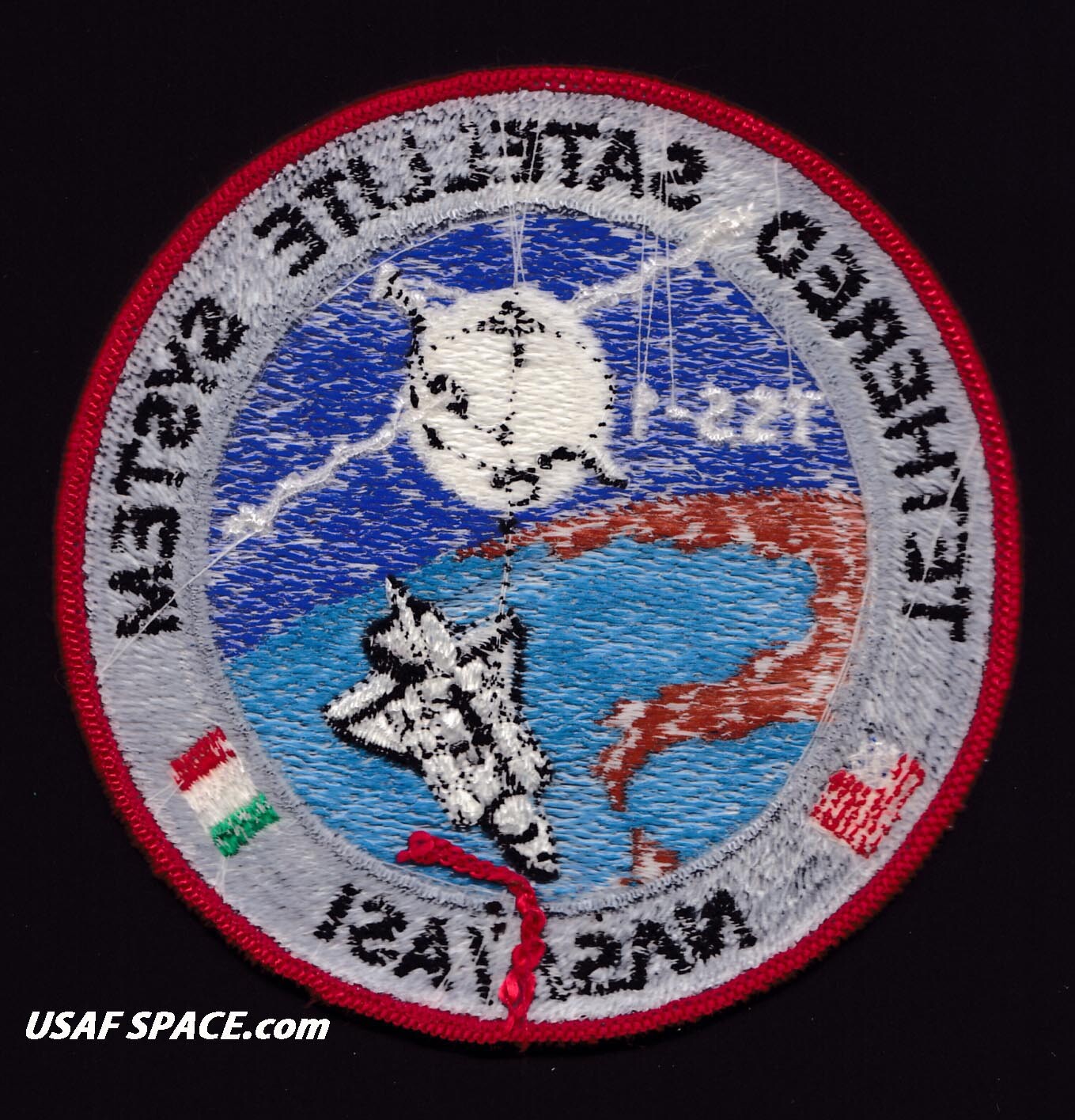 Authentic TETHERED SATELLITE SYSTEM -TSS-1- NASA-ASI SHUTTLE SPACE Mission PATCH