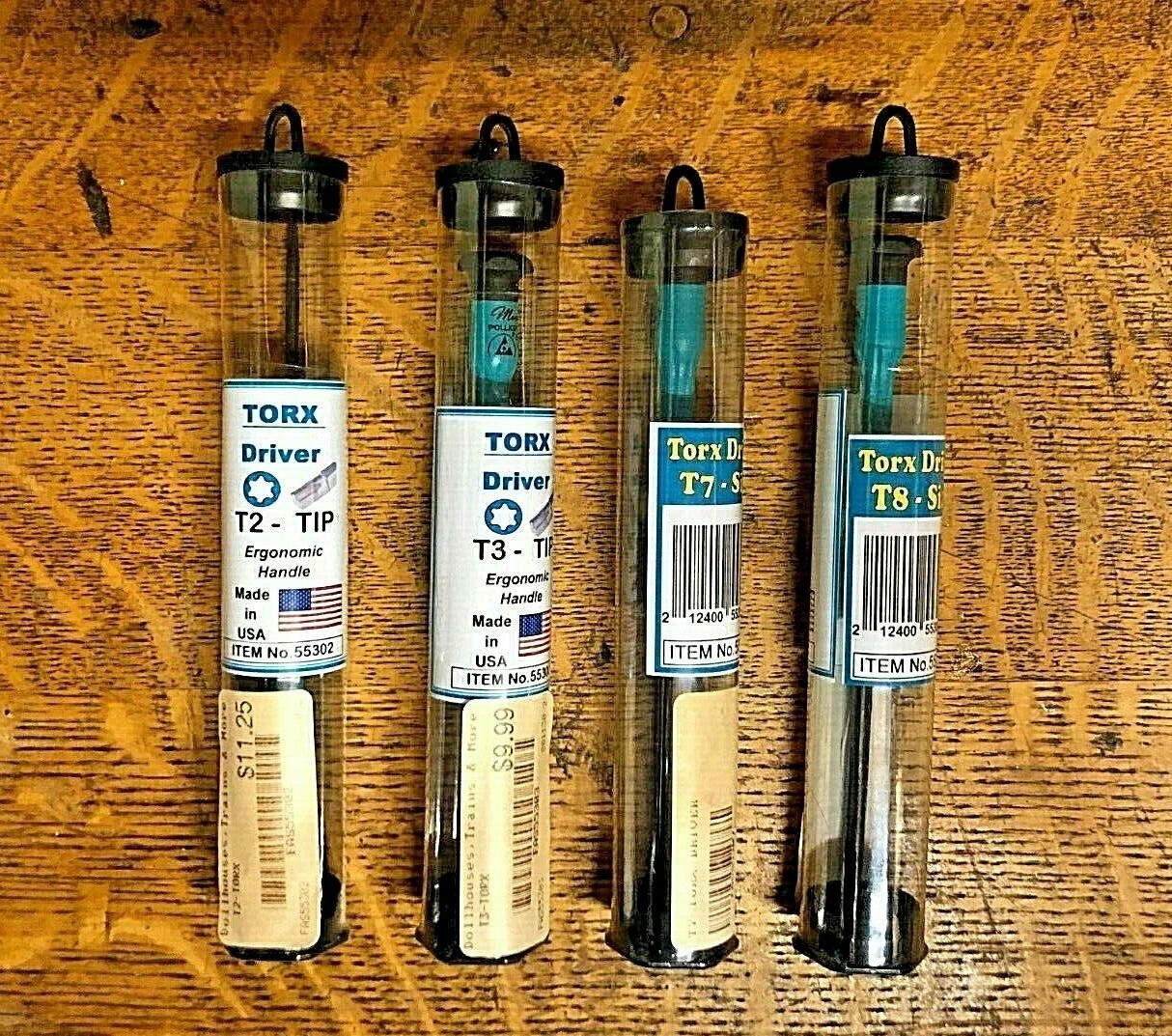 Moody (4 sizes) TORX Driver Ergonomic Handles - NEW in tube