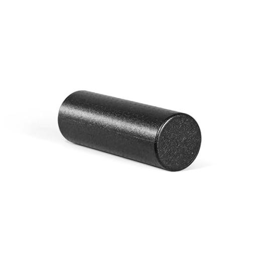 High Density EPP Foam Exercise Foam Roller for Yoga, Pilates, 18 Inch Black