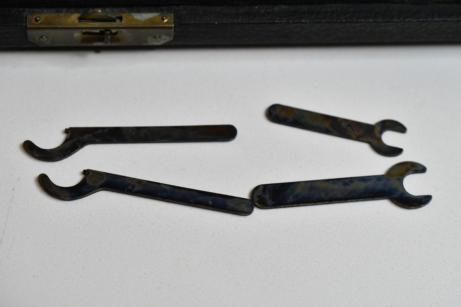 Vintage Starrett Series 124C Solid-Rod Inside Micrometer Set 1940s