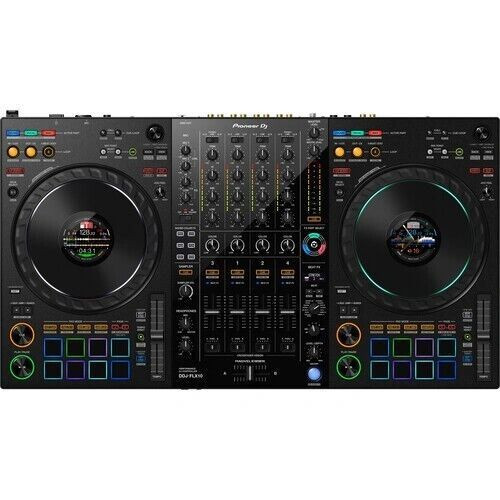 Pioneer DJ DDJ-FLX10 4-Channel DJ Controller for rekordbox and Serato DJ Pro