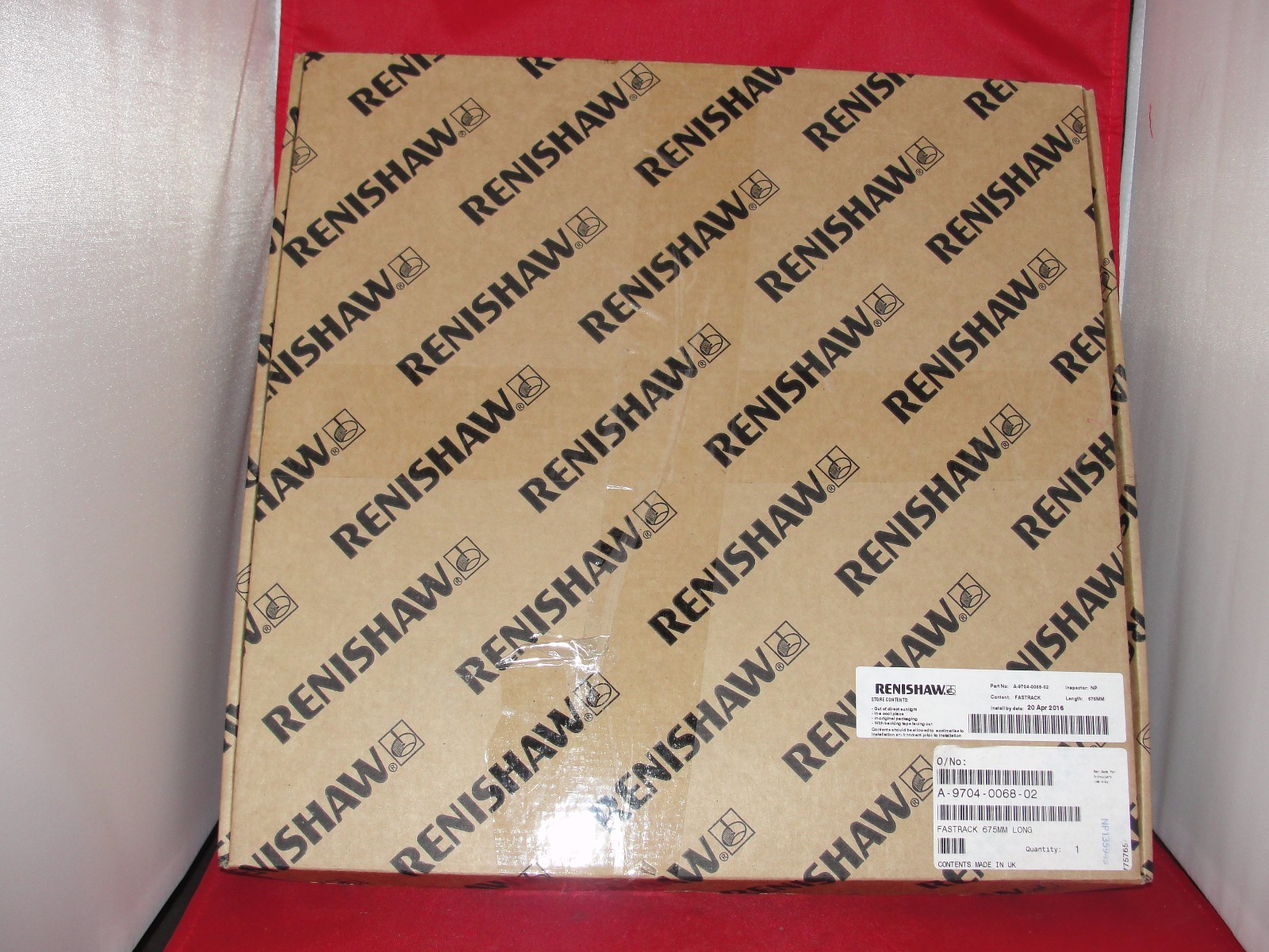 RENISHAW A-9704-0068-02 Fastrack 675mm Long Linear Encoder Tape NIB
