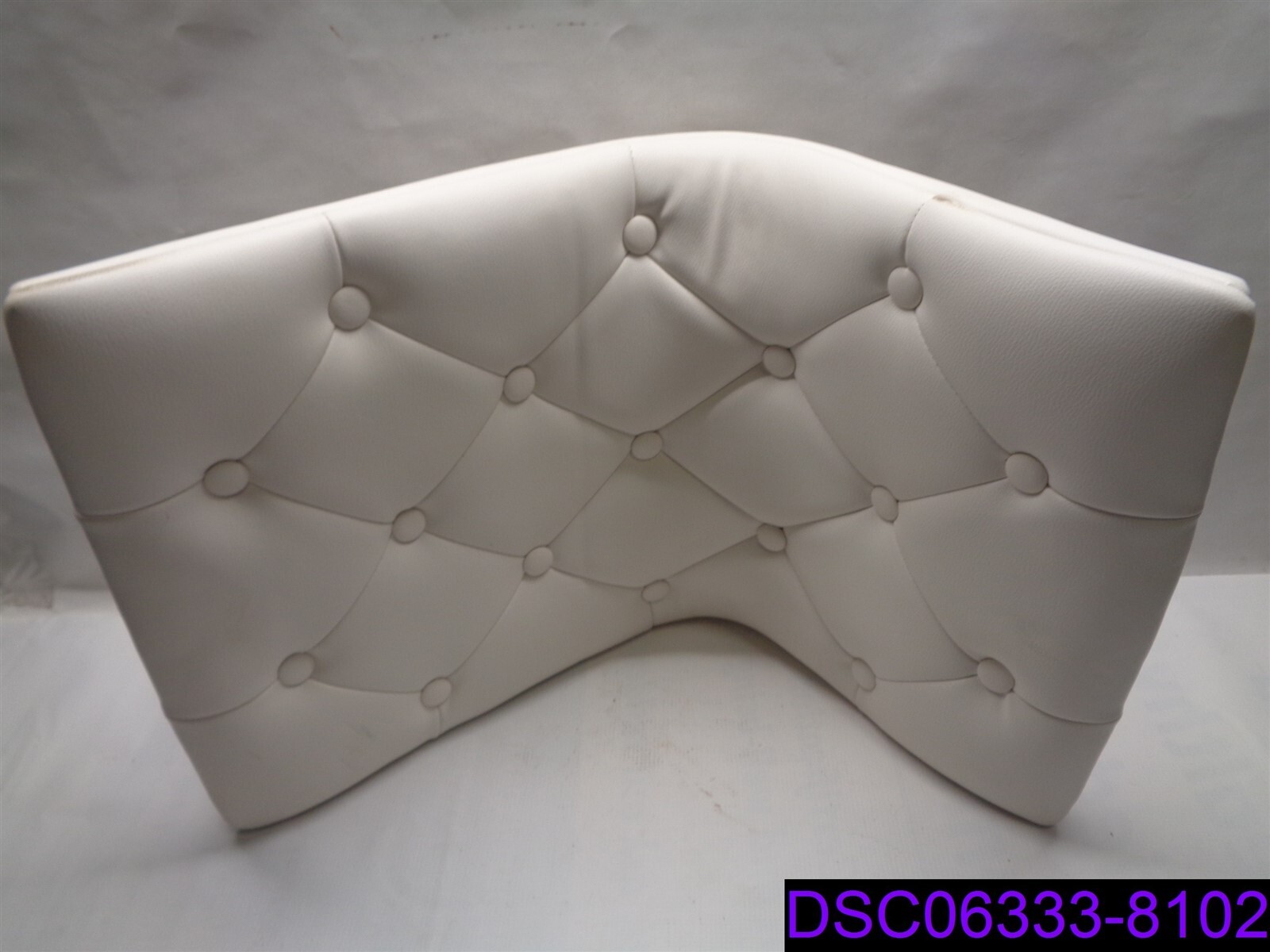 Belnick White Polyurethane Foam Chair Pad