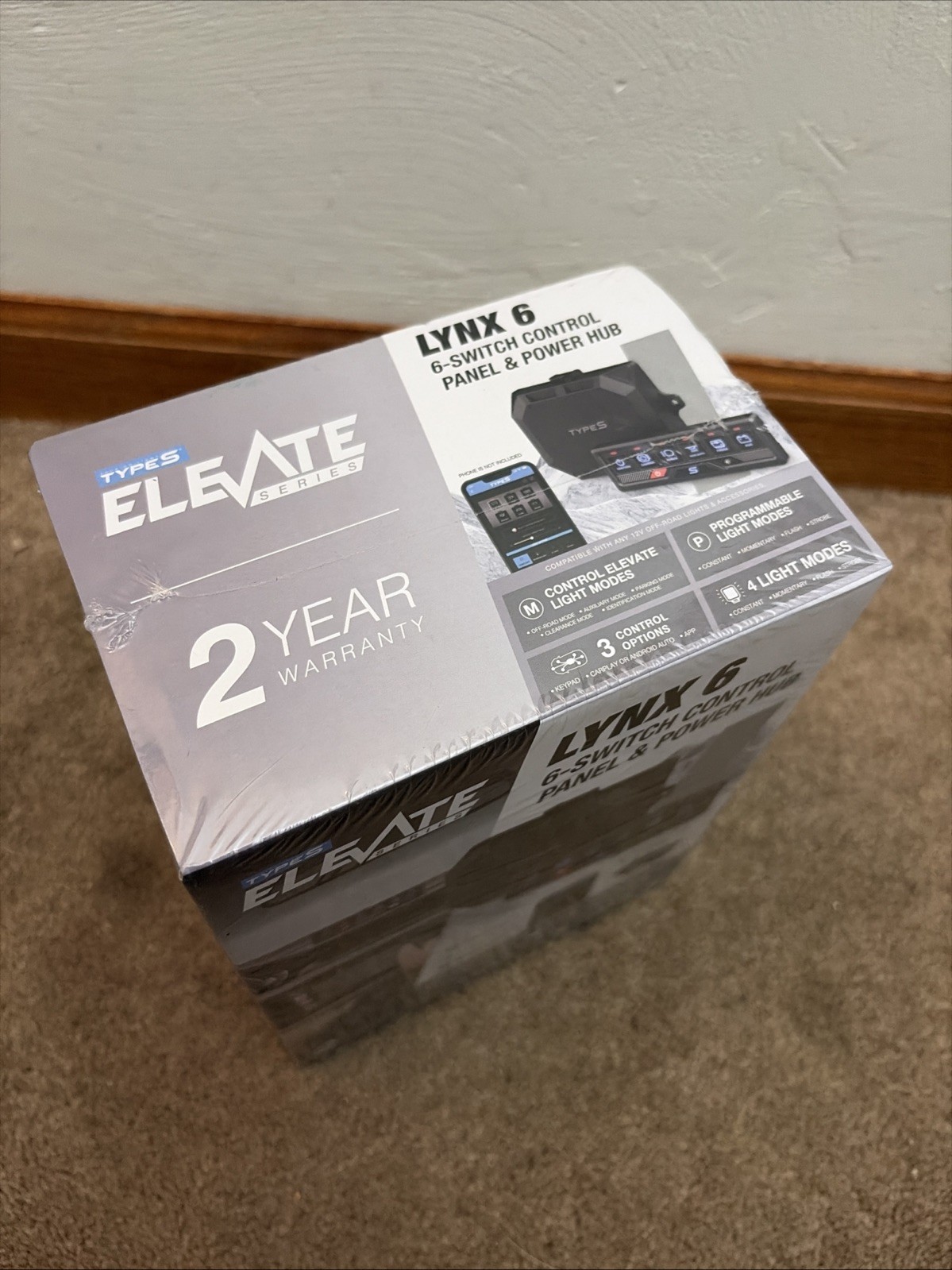 NEW TypeS Elevate Series LYNX 6-6Switch Control Panel & Power Hub LM534403