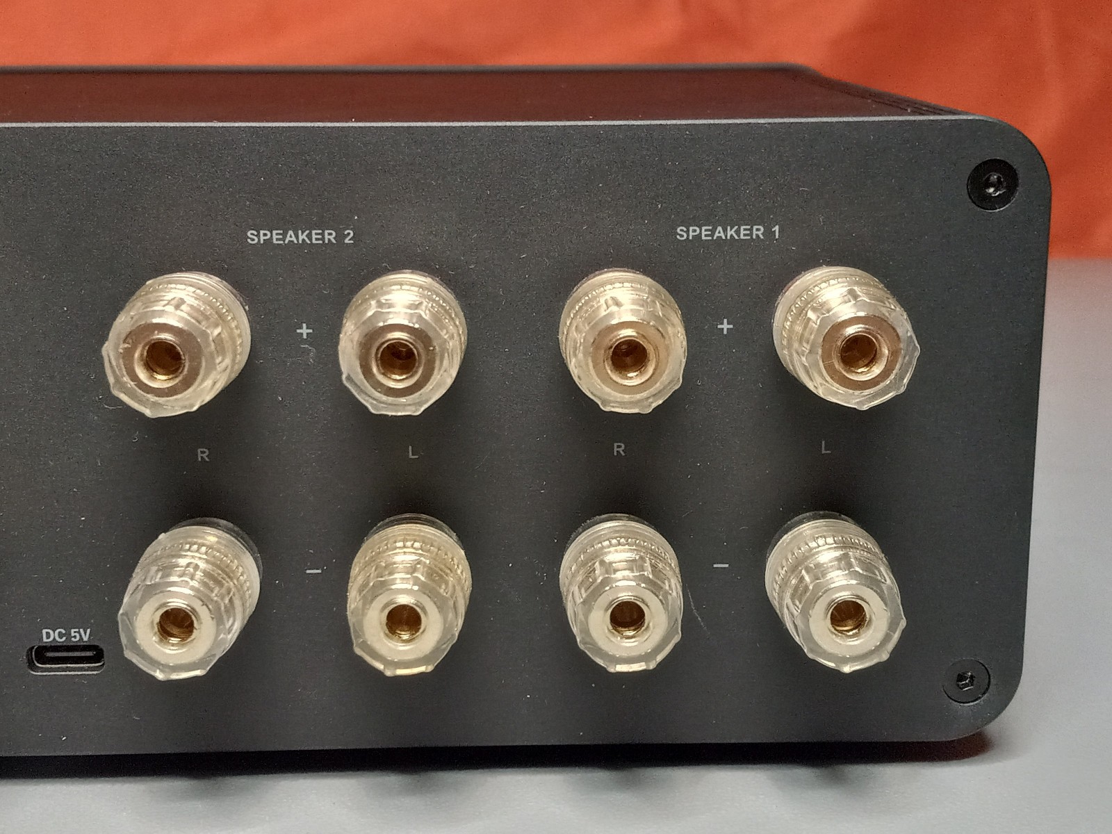 Fosi Audio LC30 VU Meter Amplifier Speaker Selector Switch Box Audio Visualizer