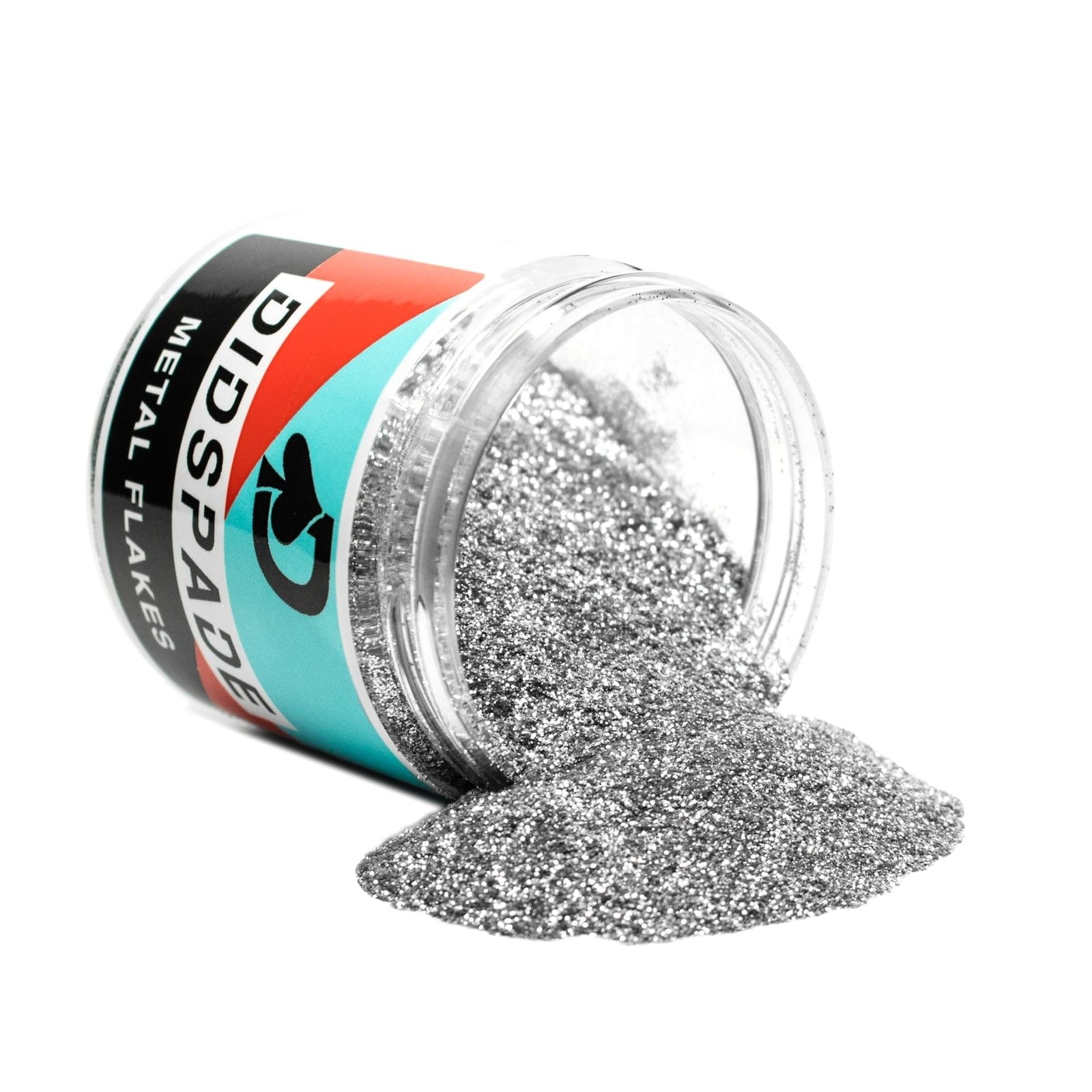 2oz Chrome 0.008" Small Silver Metal Flake Solvent Resisitant Glitter | Paint...