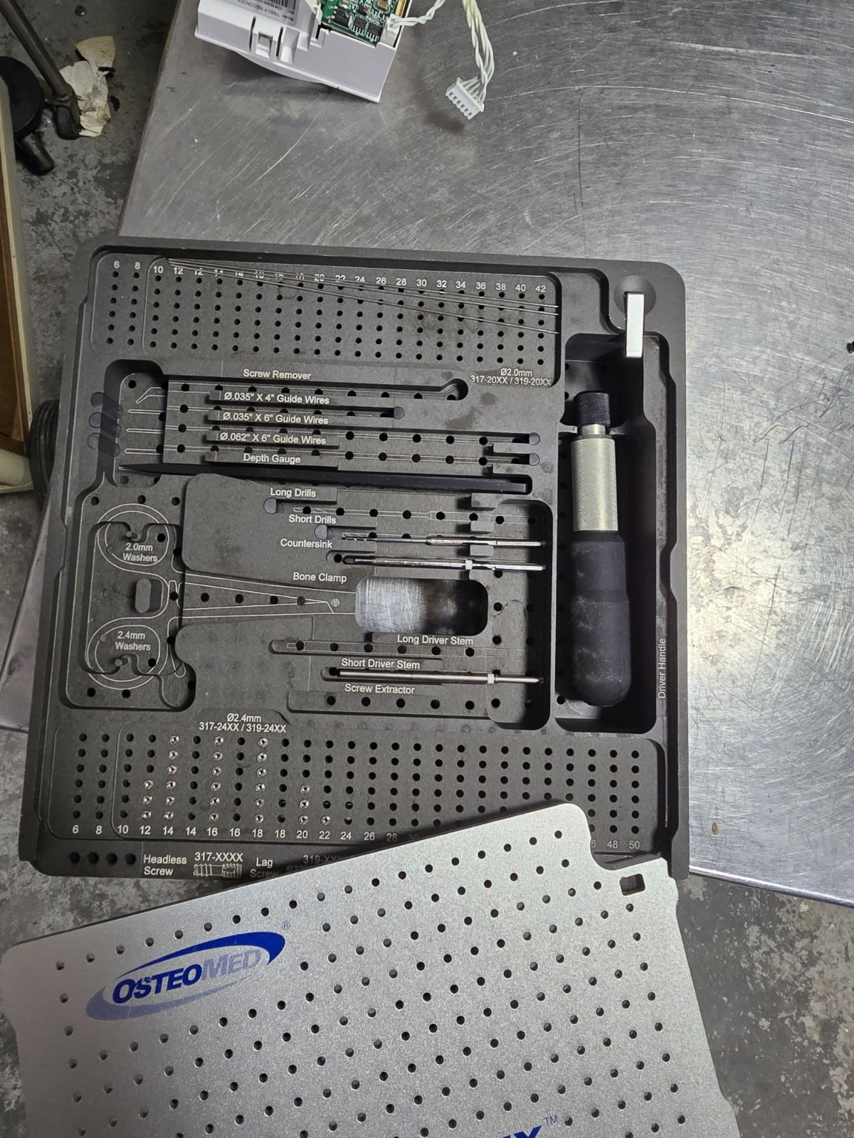 Osteomed extremifix Headless/lag Screw Set 2.0/2.4mm