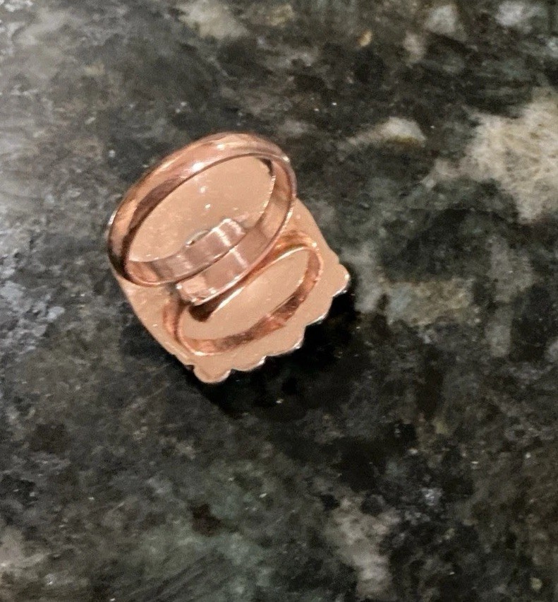 Artisan Larimar Turquoise Cabochan Copper Ring Adj 6-9