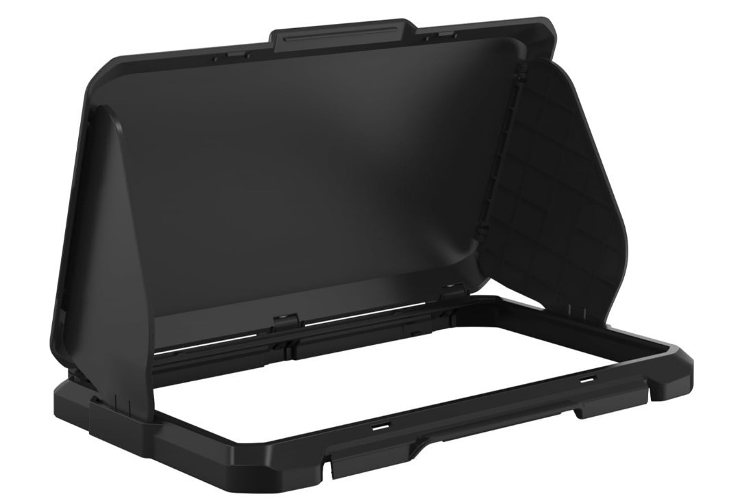 Foldable Sun Visor for Lowrance Eagle 7 Fish Finder - ABS Protective Cover
