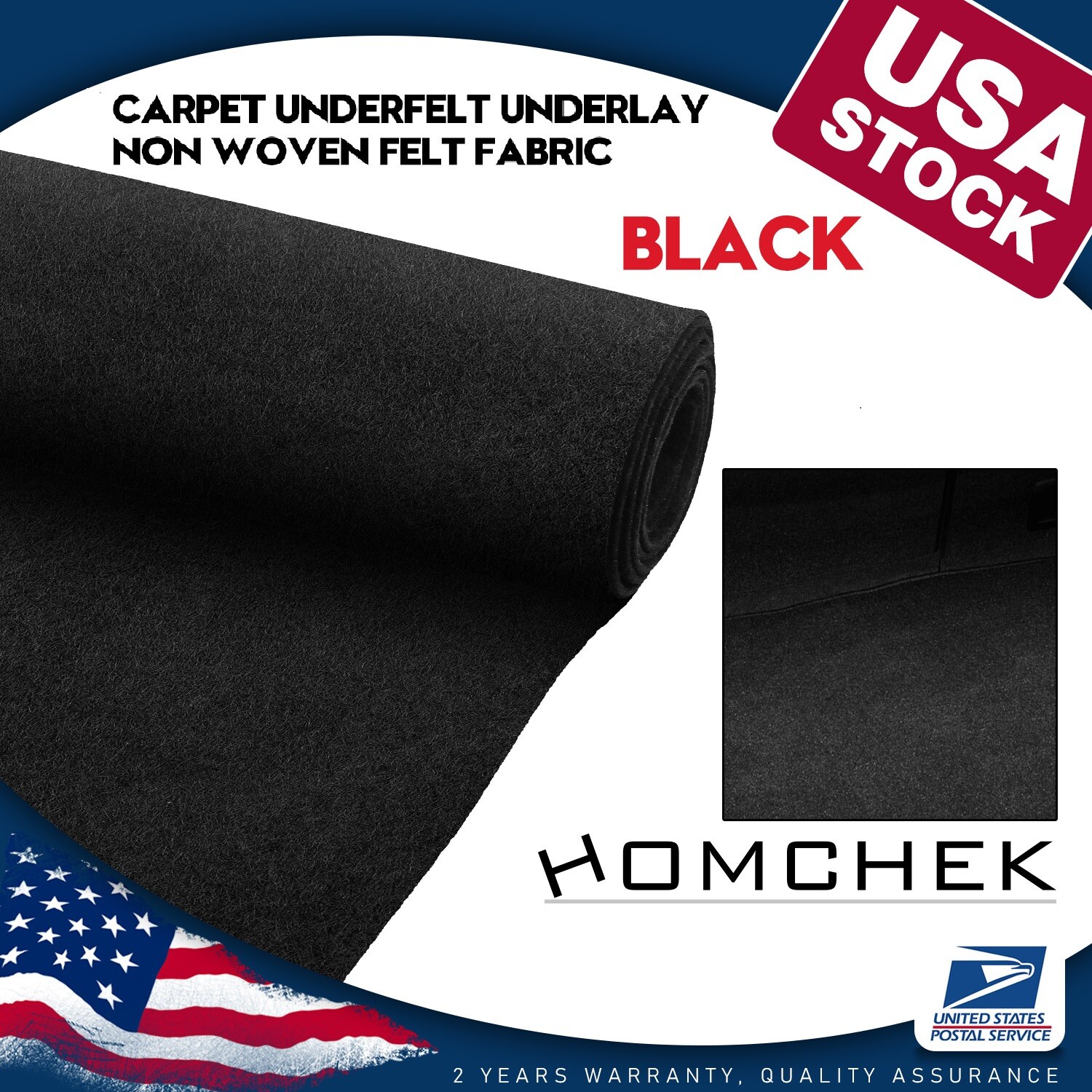 71"x39" Automotive Car Boat Trim Trunk-Lining Carpet Stain Resistant Water proof