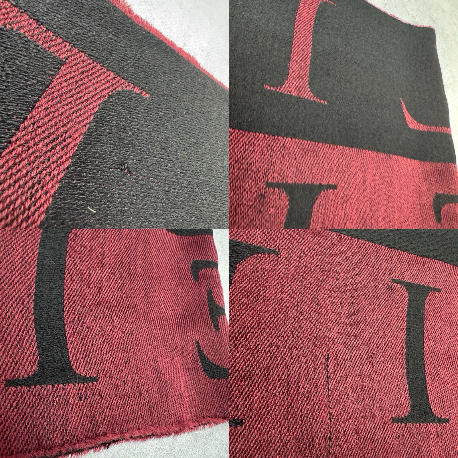 Philipp Plein Men Scarf Big Logo