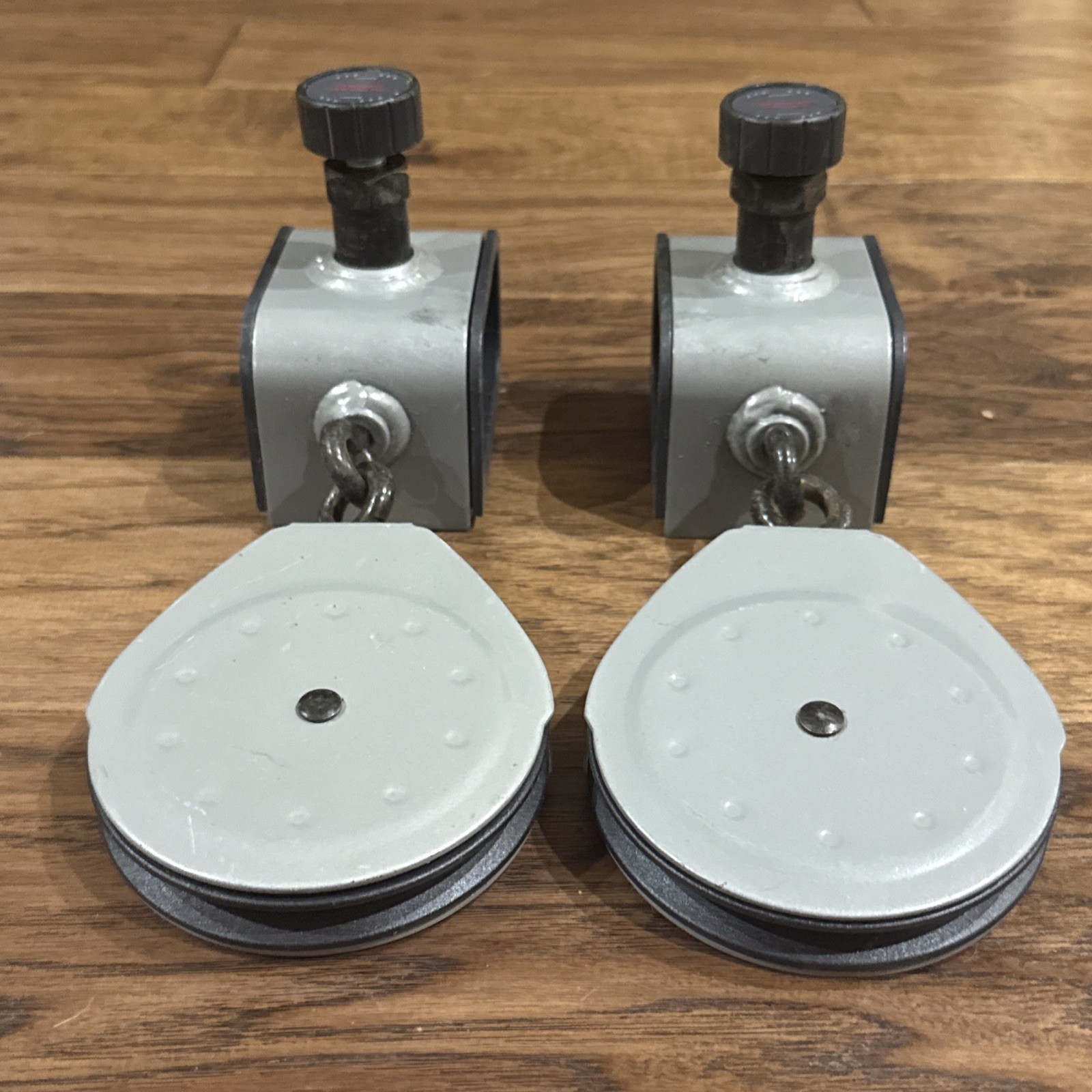 Set of 2 Bowflex Ultimate 2 Slider 4” Pulleys w/ Lock Knobs FREE SHIPPING